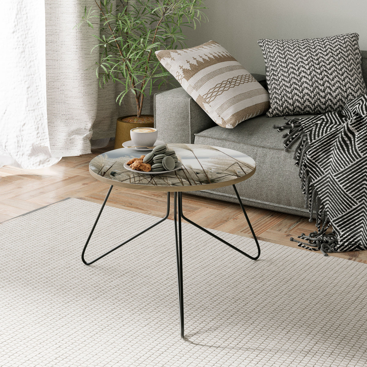 CLOUDS ABOVE GRASS Coffee Table