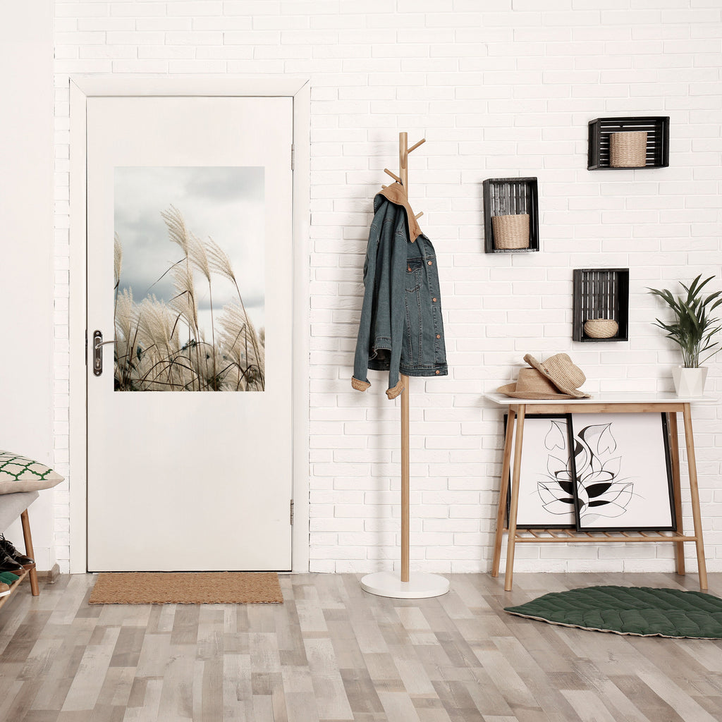 Affiche verticale autocollante NUAGES AU-DESSUS DE L'HERBE