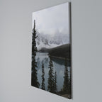 MISTY FOREST BOUNDARIES Vertical Canvas Print