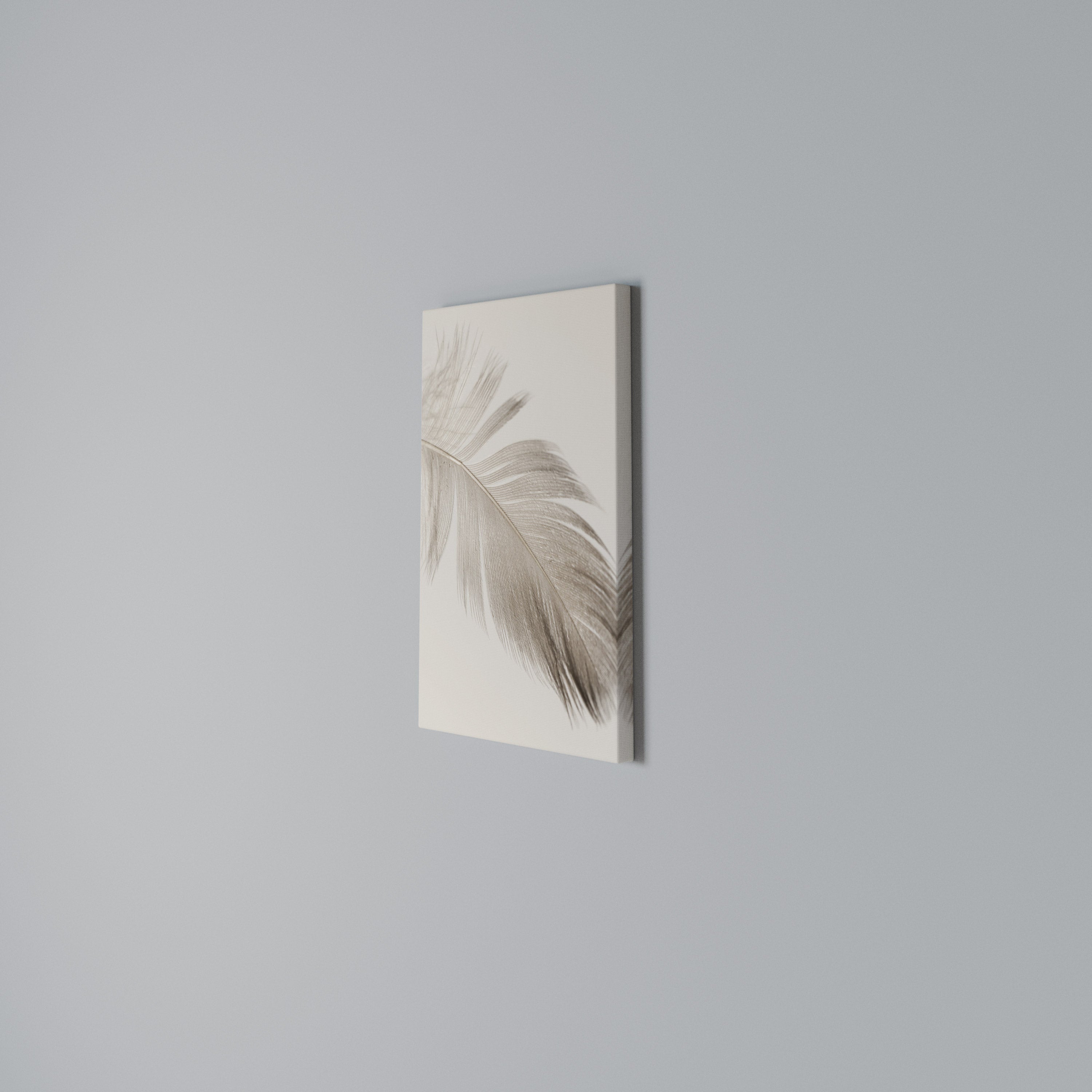 GRACEFULNESS PRECISION Vertical Canvas Print