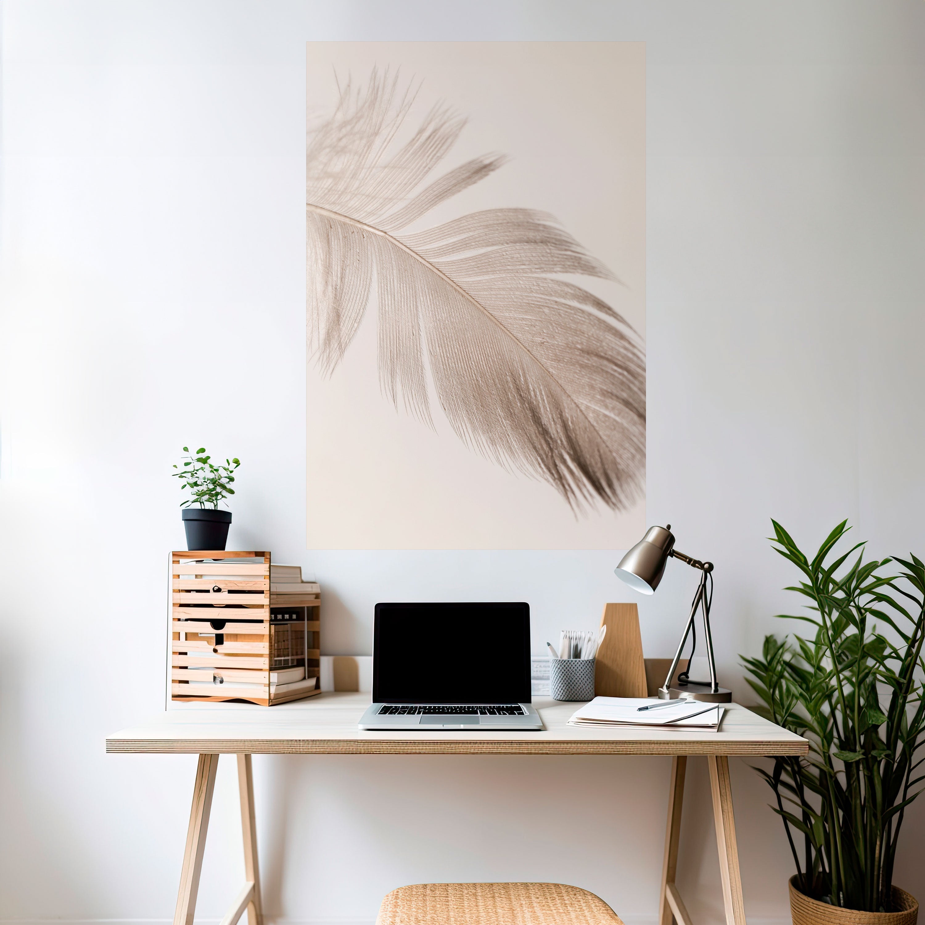 Affiche verticale autocollante GRACEFULNESS PRECISION