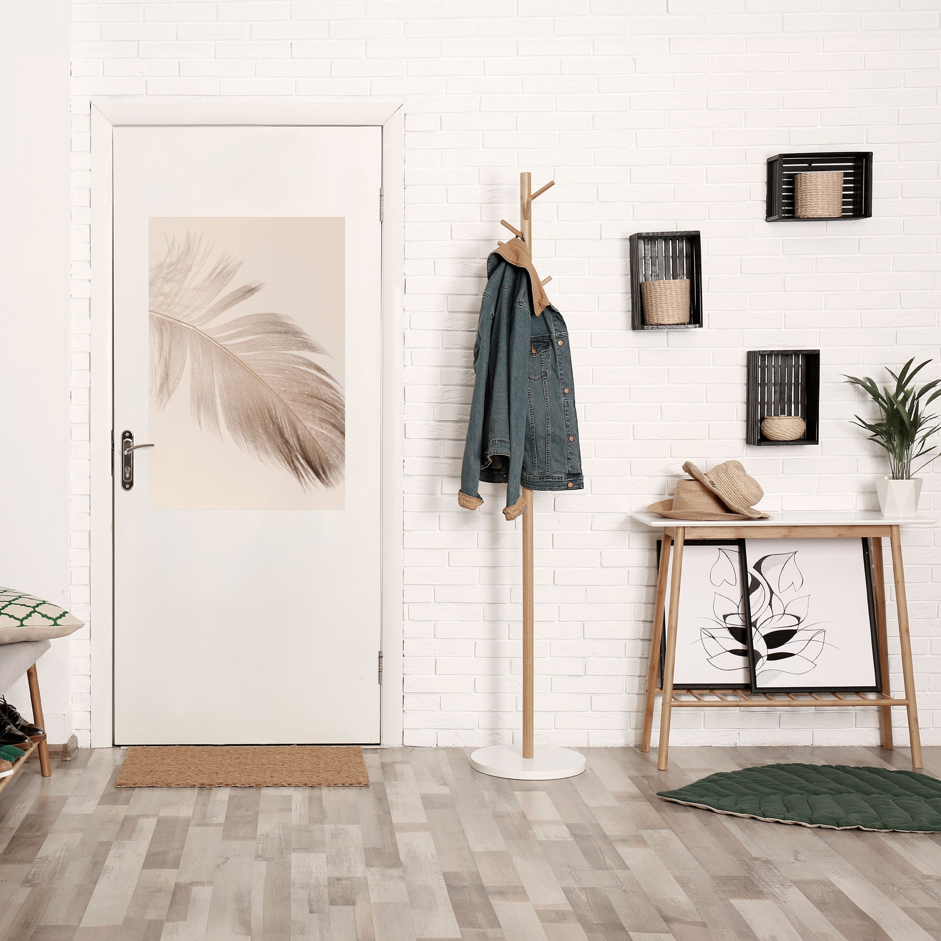 Affiche verticale autocollante GRACEFULNESS PRECISION