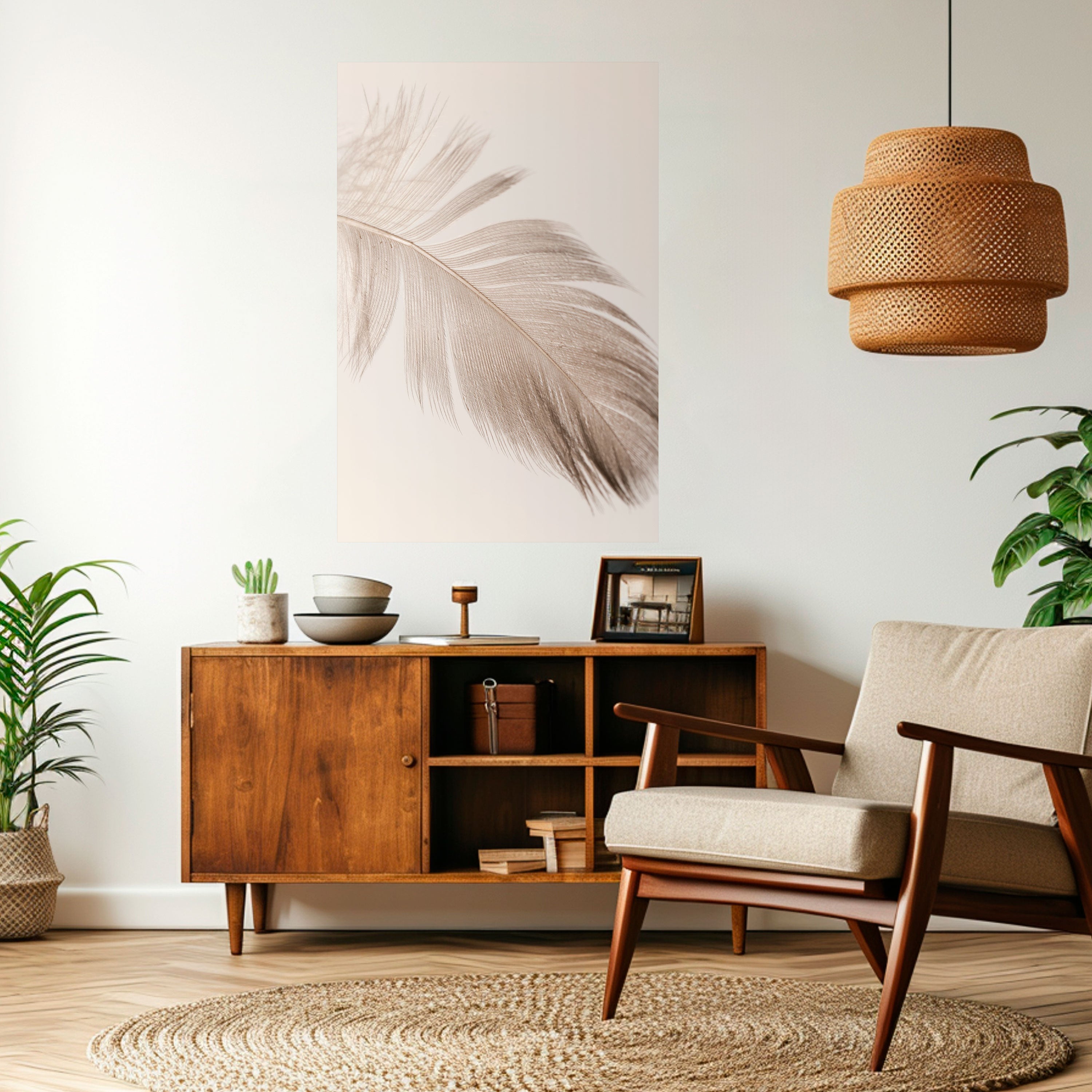 Affiche verticale autocollante GRACEFULNESS PRECISION