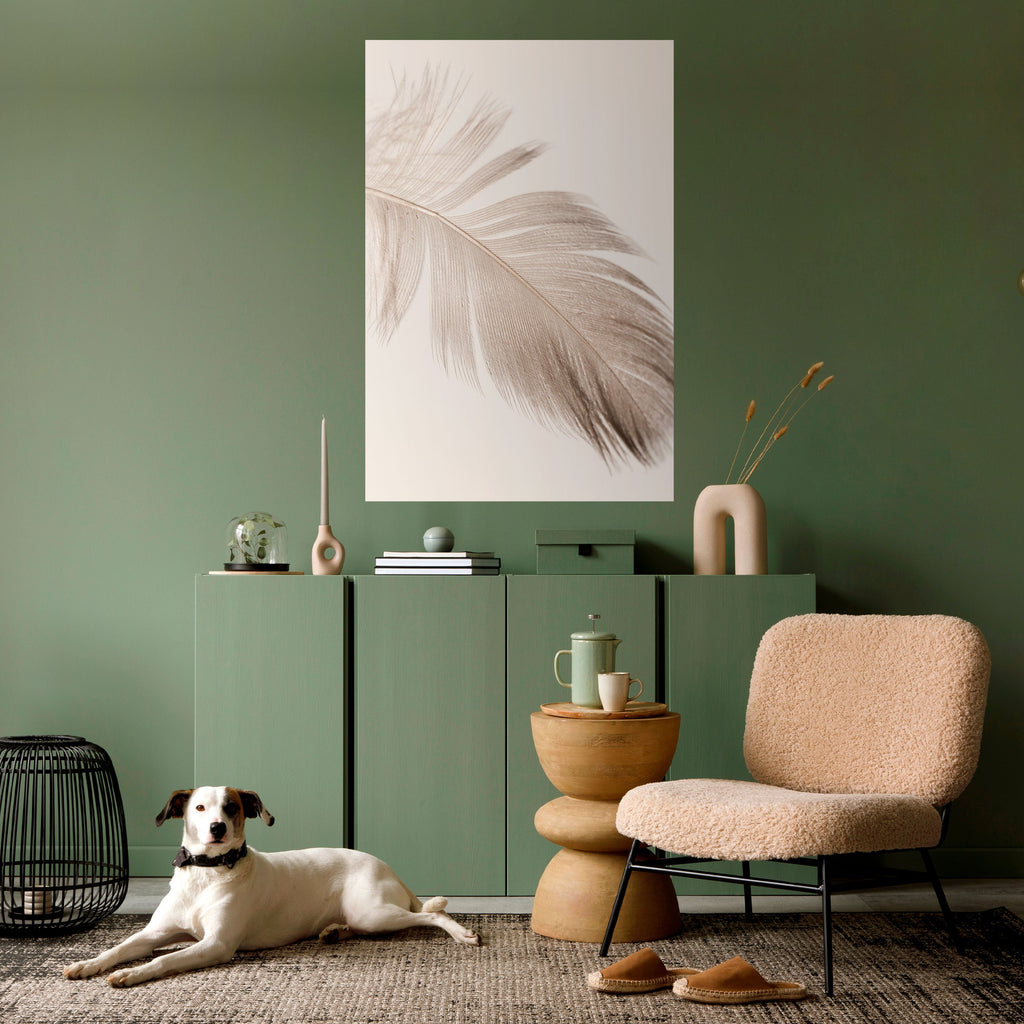 Affiche verticale autocollante GRACEFULNESS PRECISION