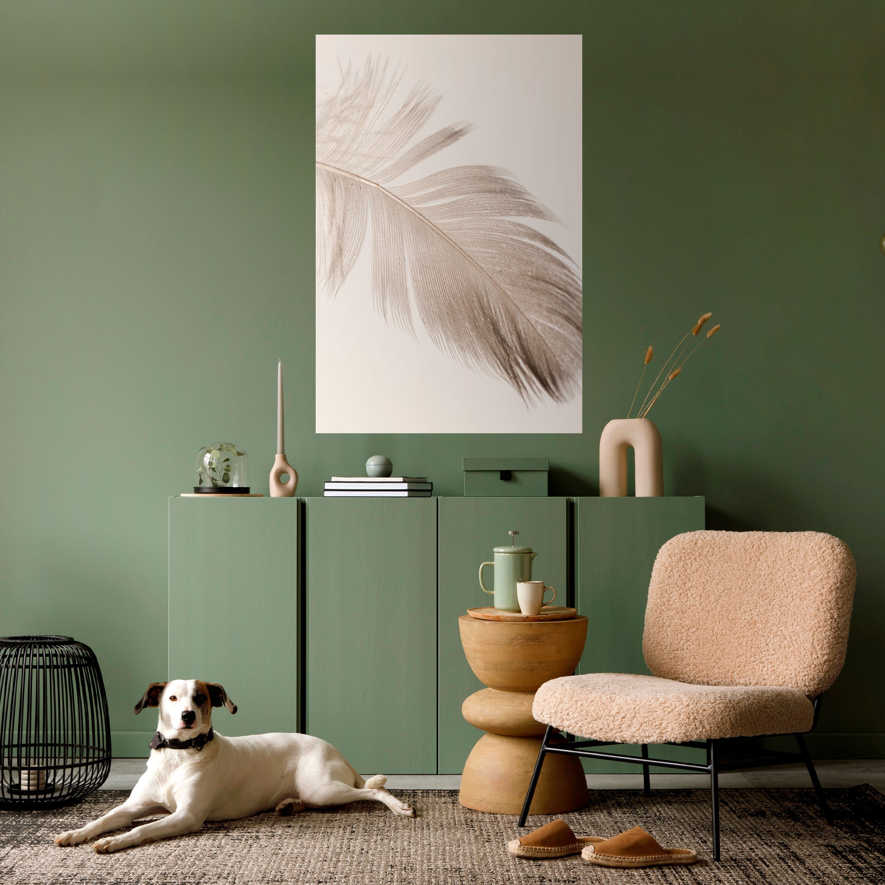 Affiche verticale autocollante GRACEFULNESS PRECISION