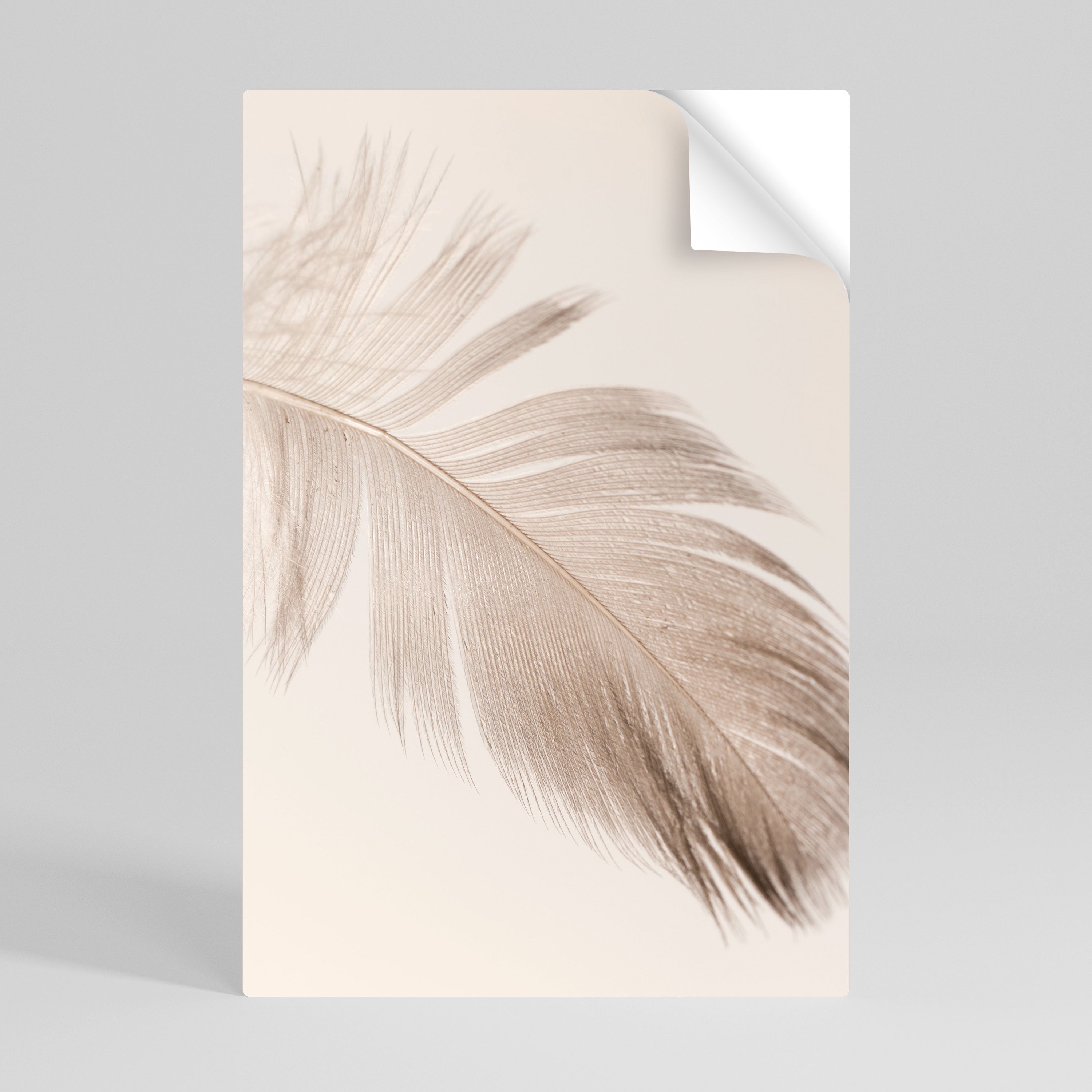 Affiche verticale autocollante GRACEFULNESS PRECISION