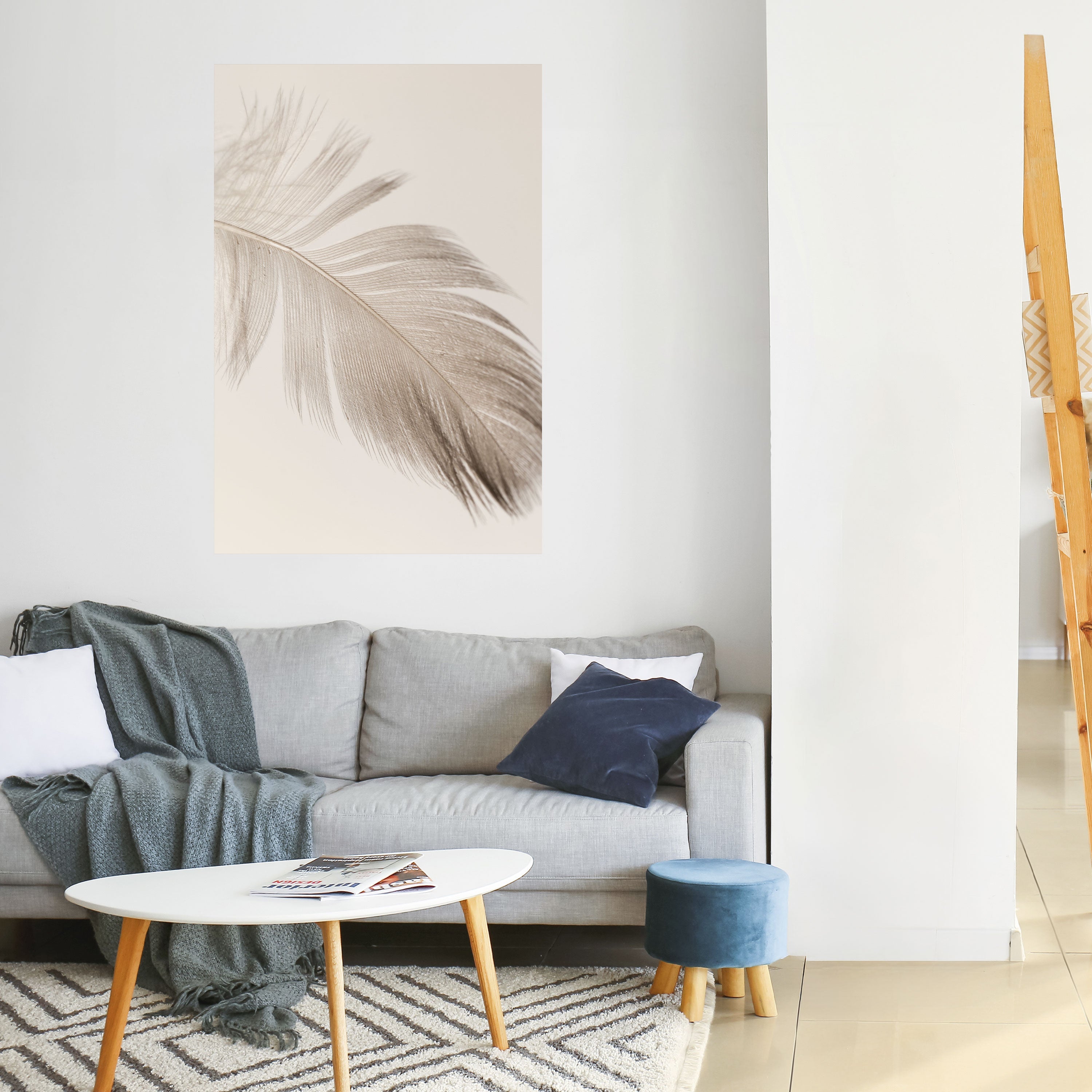 Affiche verticale autocollante GRACEFULNESS PRECISION