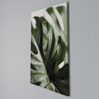SHARP MONSTERA Vertical Canvas Print