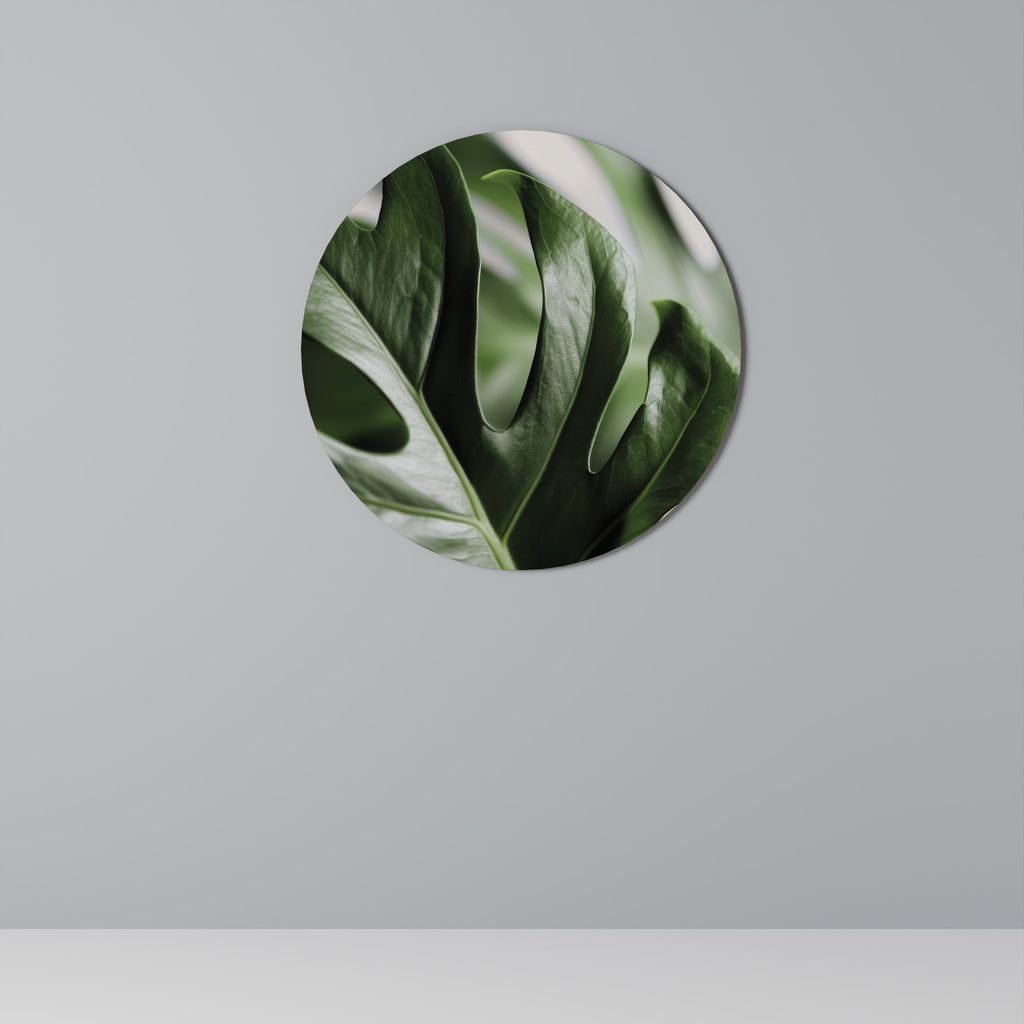 Décoration murale ronde SHARP MONSTERA
