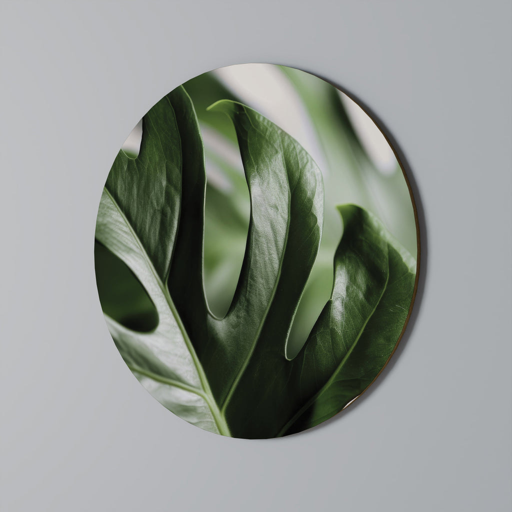 Décoration murale ronde SHARP MONSTERA