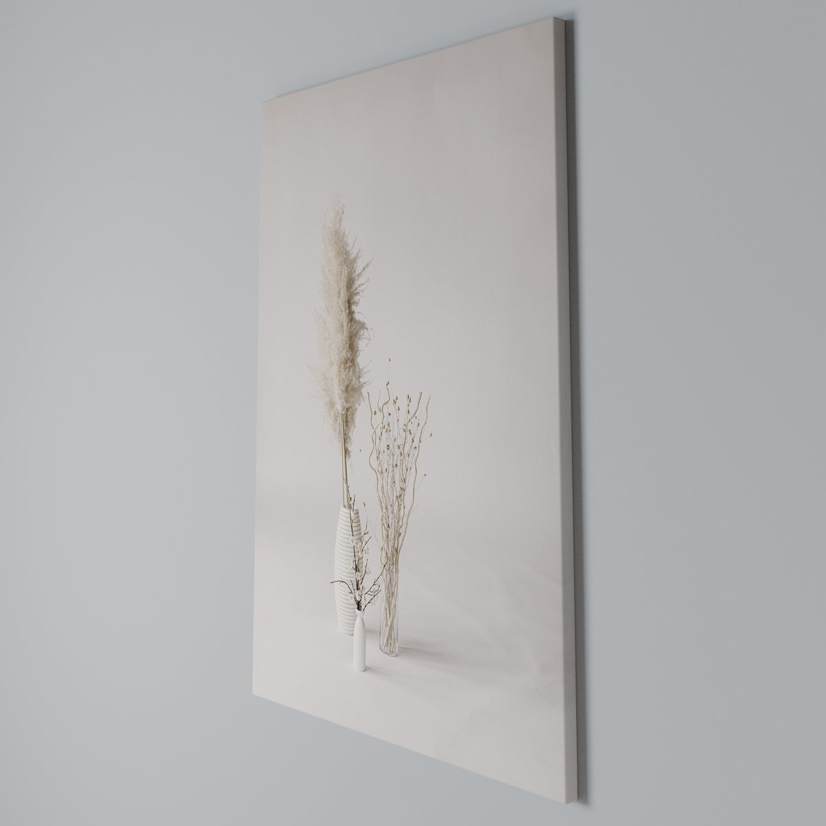 WHISPERING VASES Vertical Canvas Print
