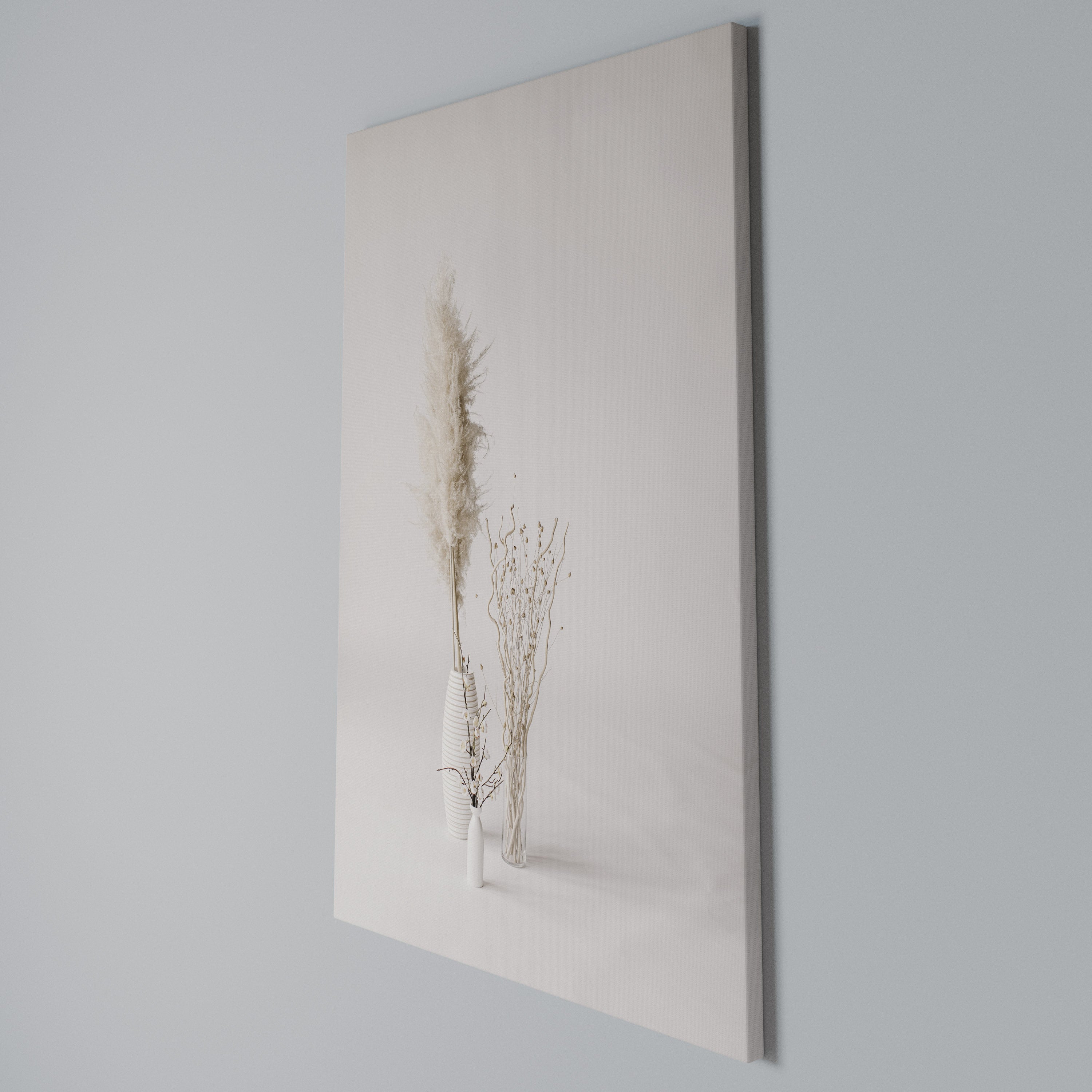 WHISPERING VASES Vertical Canvas Print