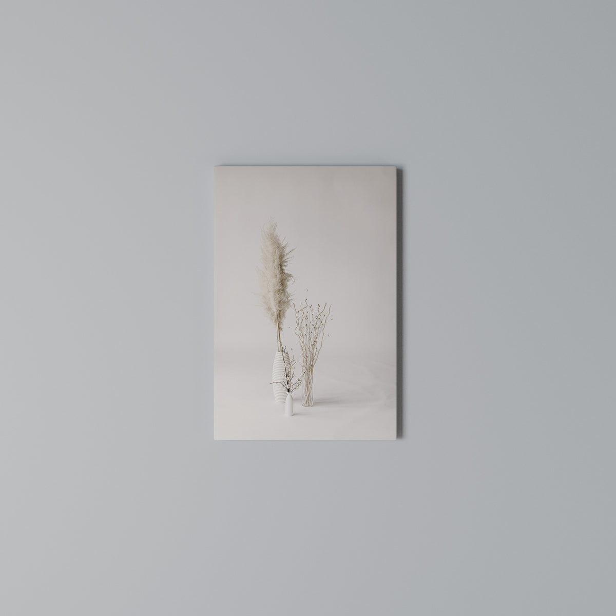 WHISPERING VASES Vertical Canvas Print