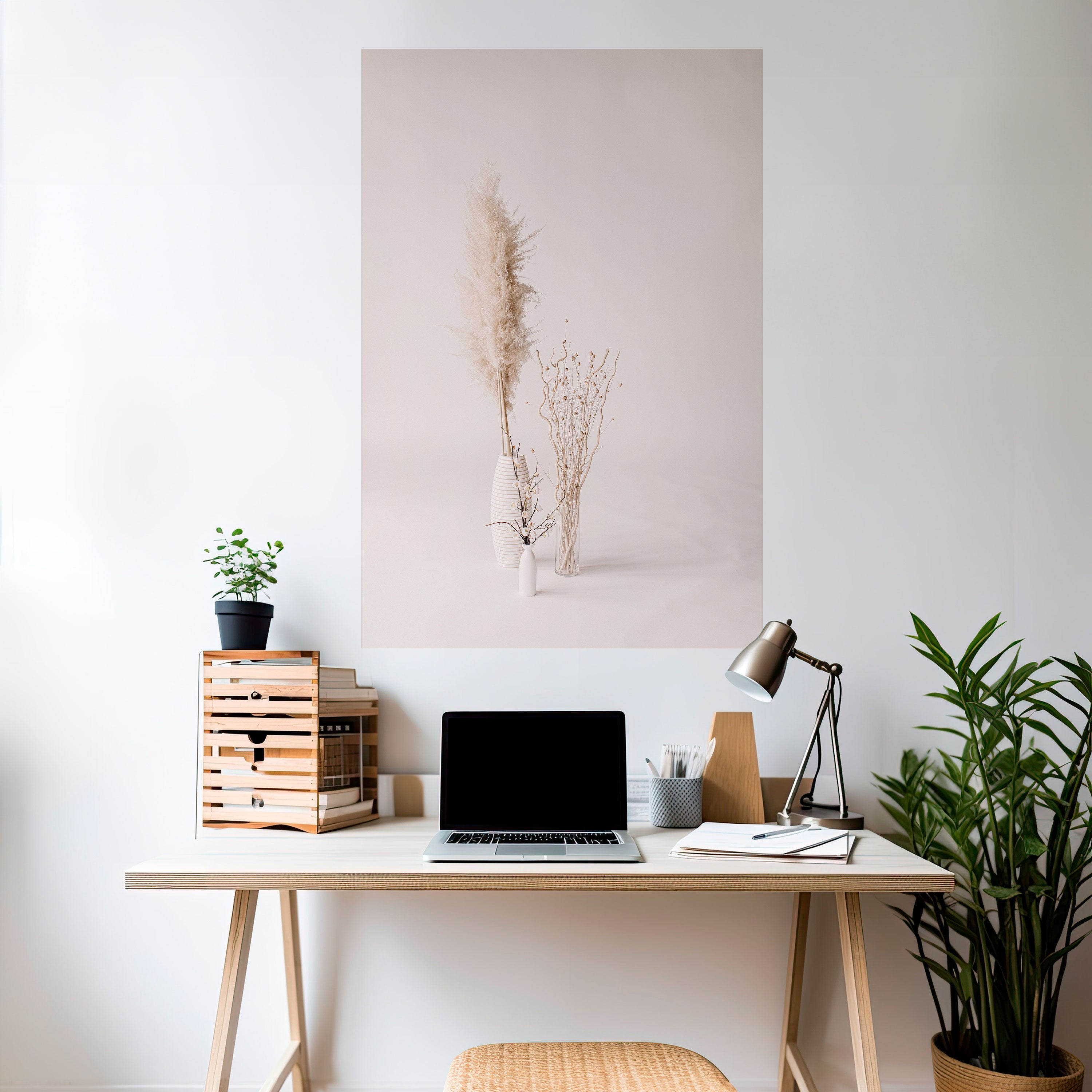 Affiche verticale autocollante « Vases chuchotants »