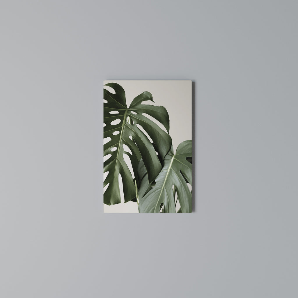 MONSTERA ACCURACY Vertical Canvas Print