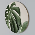 MONSTERA ACCURACY Round Wall Art