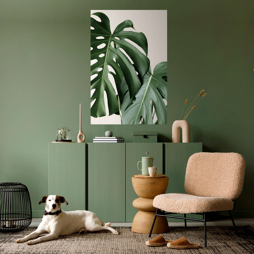 Affiche verticale autocollante MONSTERA ACCURACY