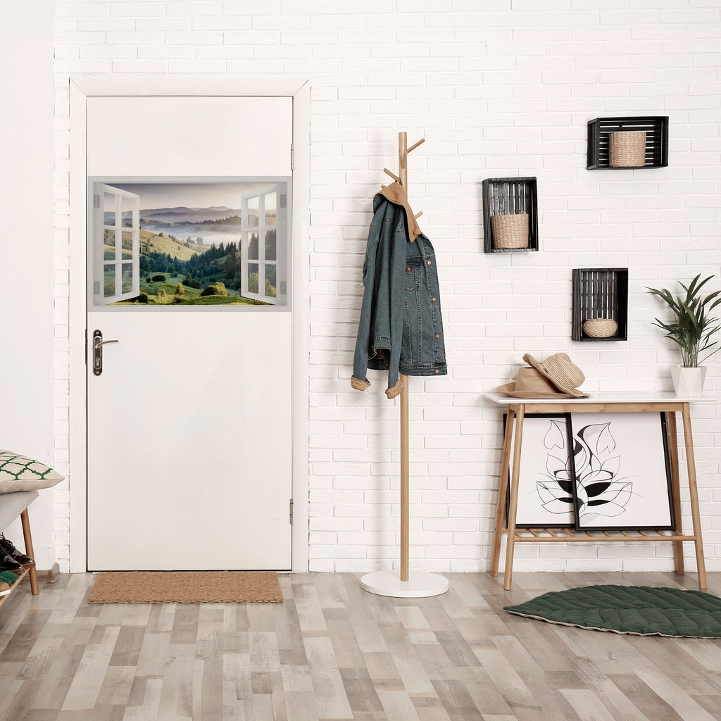 Affiche horizontale autocollante « ÉVASION EN PLEIN AIR »