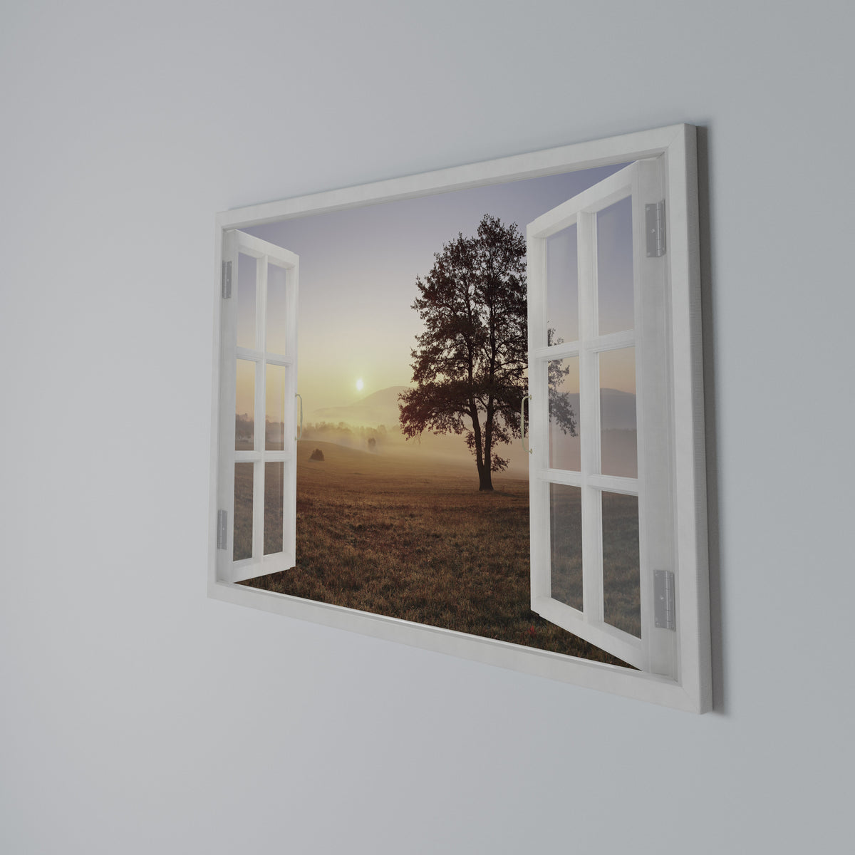 OPENING TO DAWN Horizontal Canvas Print