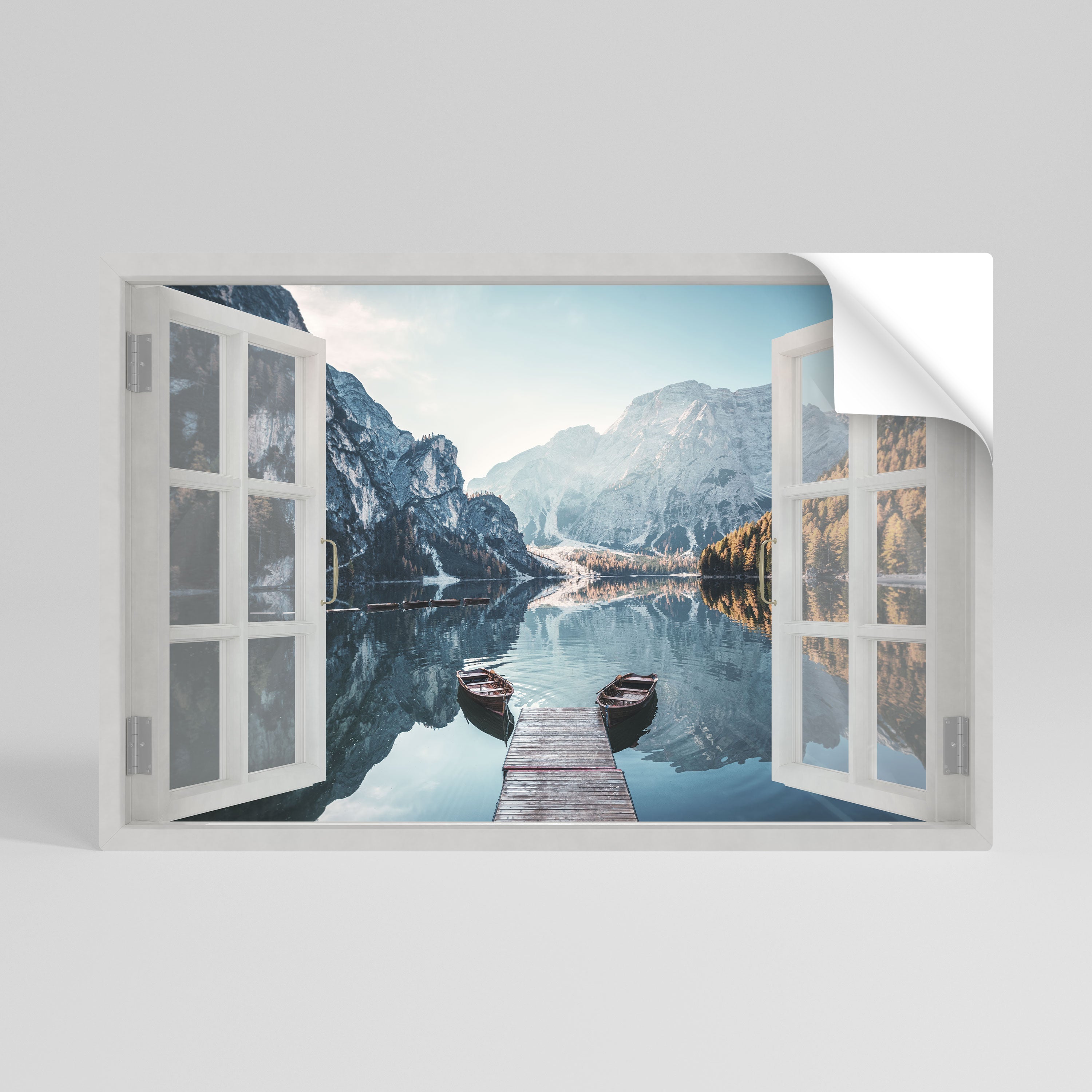 Affiche horizontale autocollante PEEK INTO PARADISE