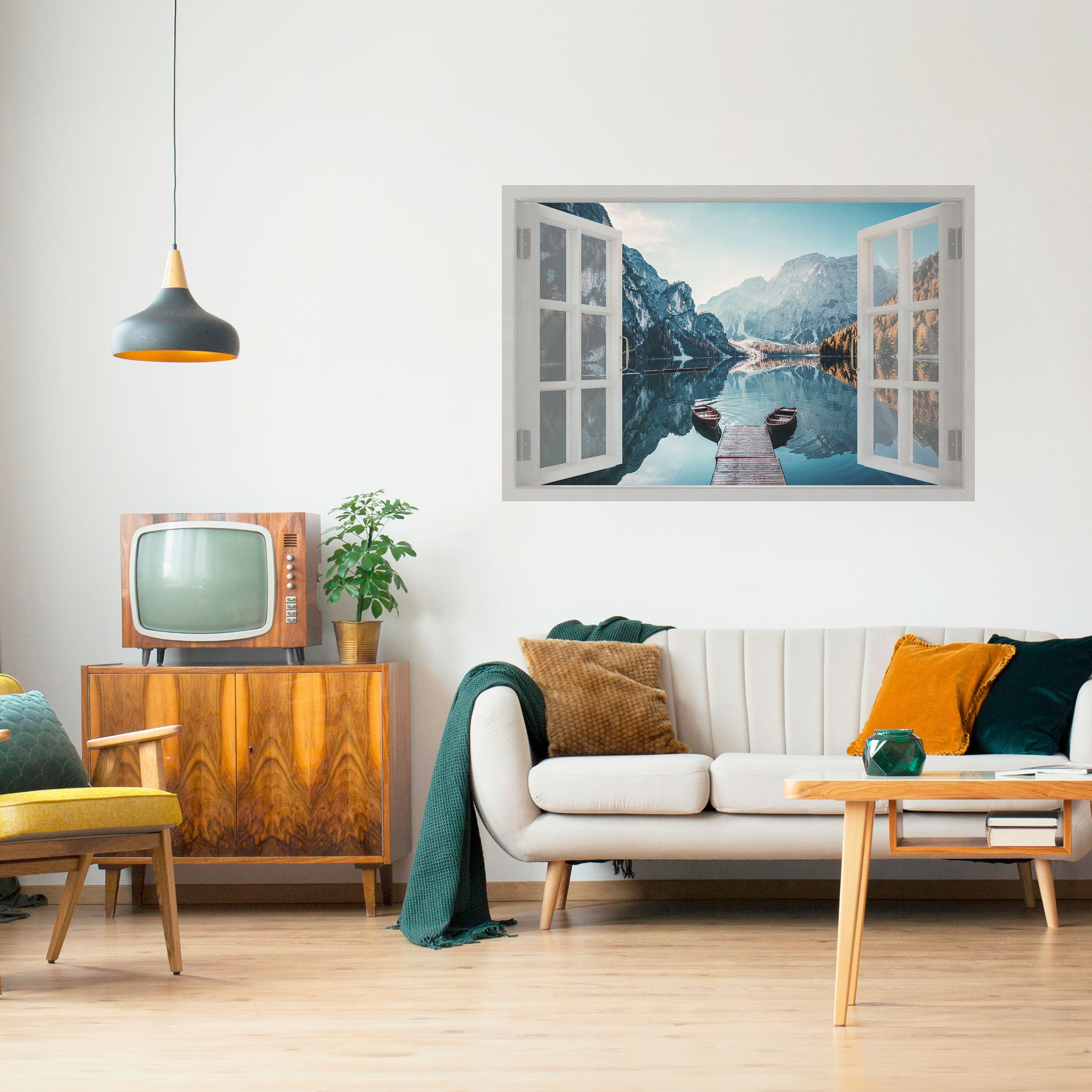 Affiche horizontale autocollante PEEK INTO PARADISE