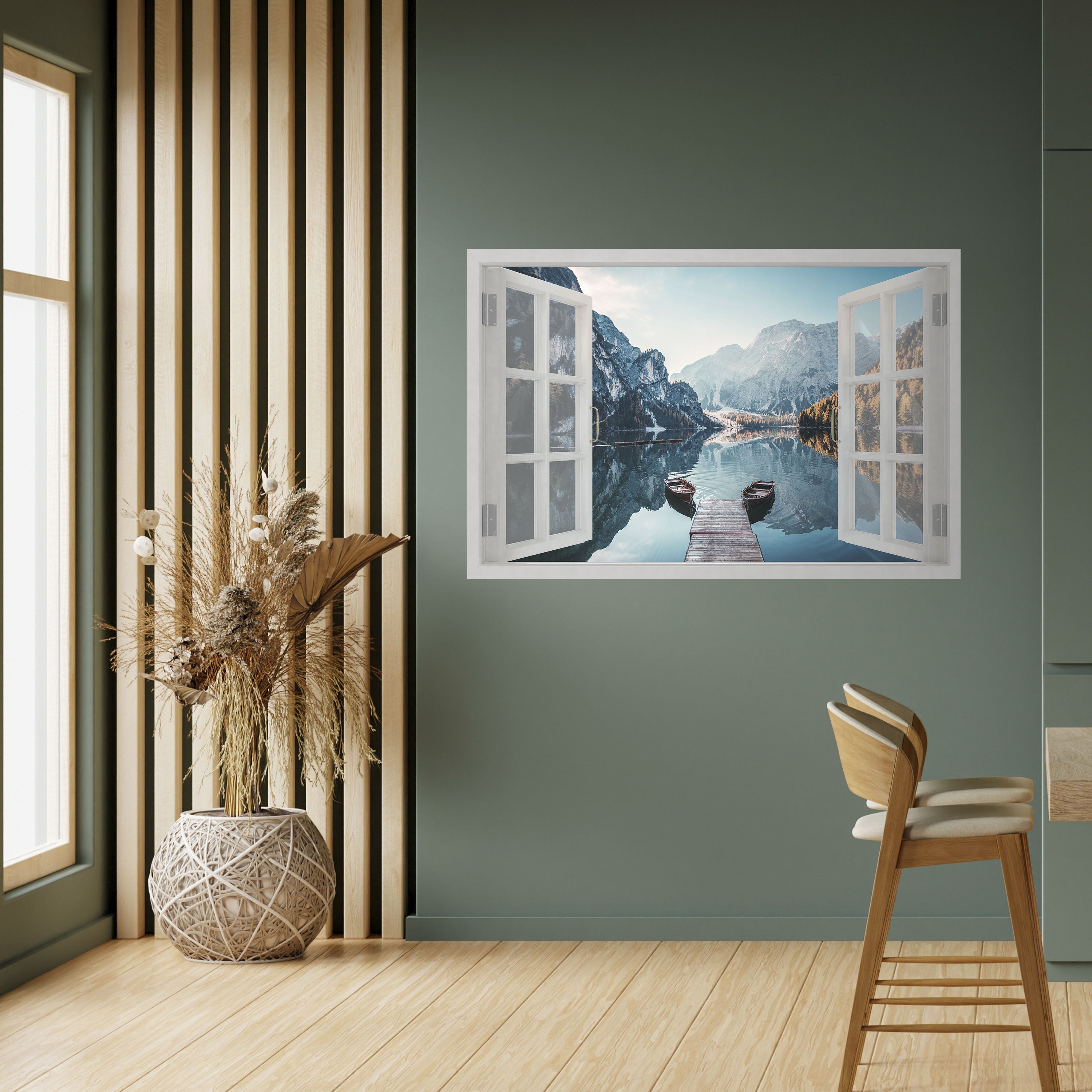 Affiche horizontale autocollante PEEK INTO PARADISE