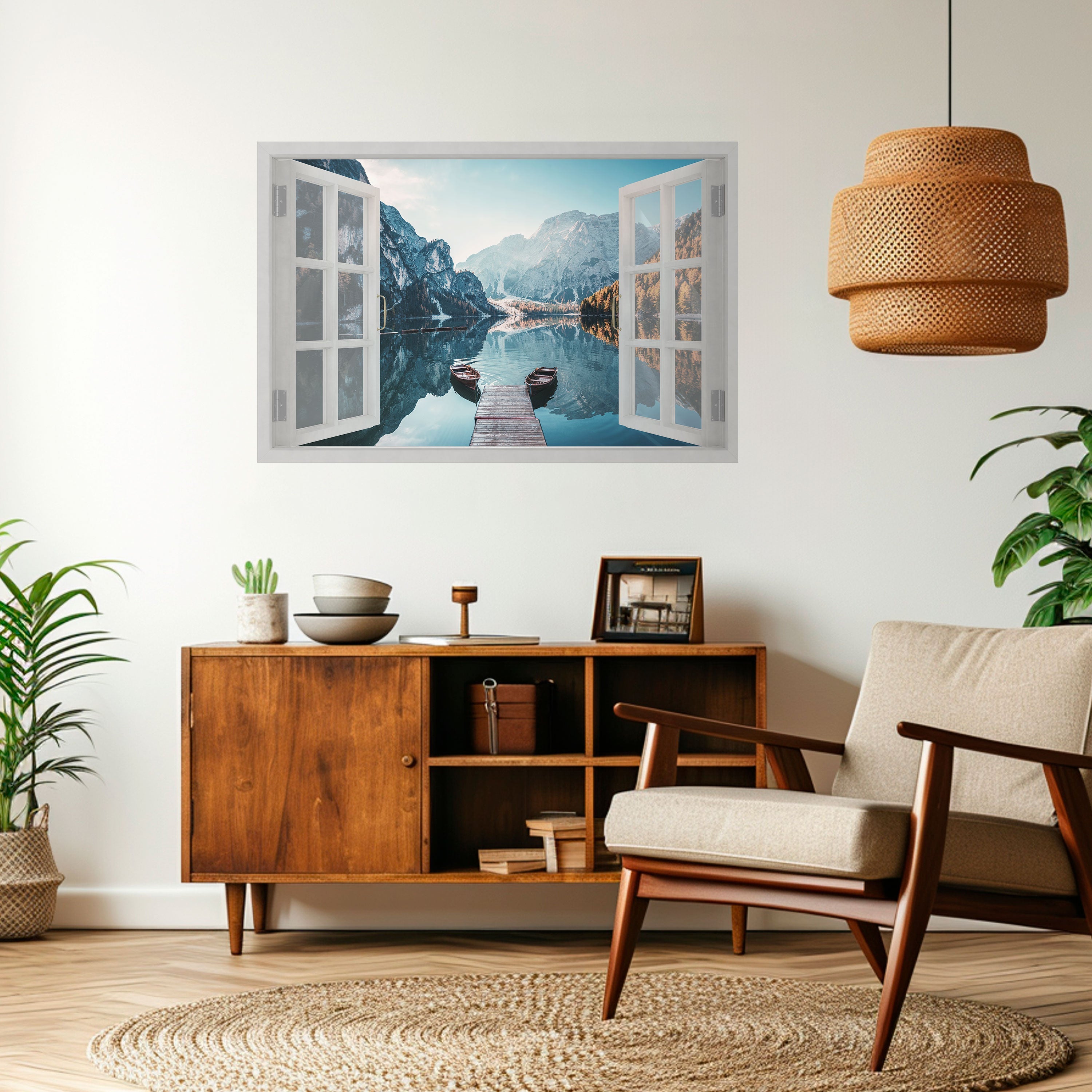 Affiche horizontale autocollante PEEK INTO PARADISE