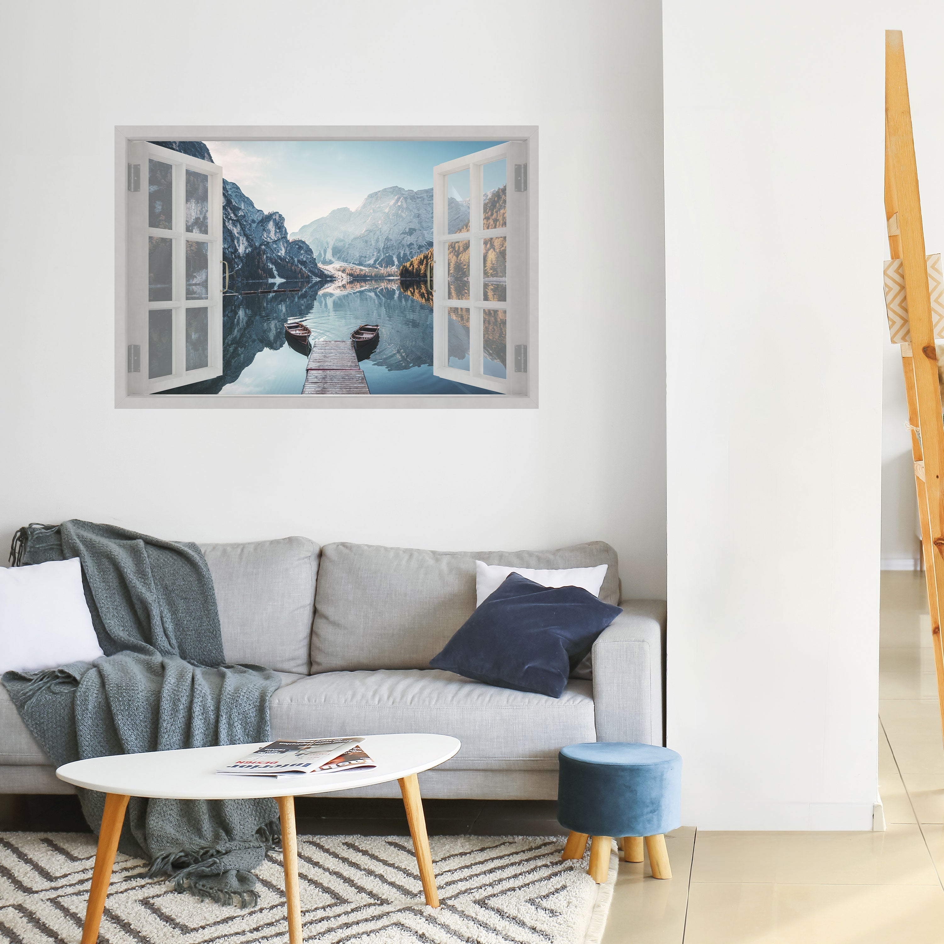 Affiche horizontale autocollante PEEK INTO PARADISE