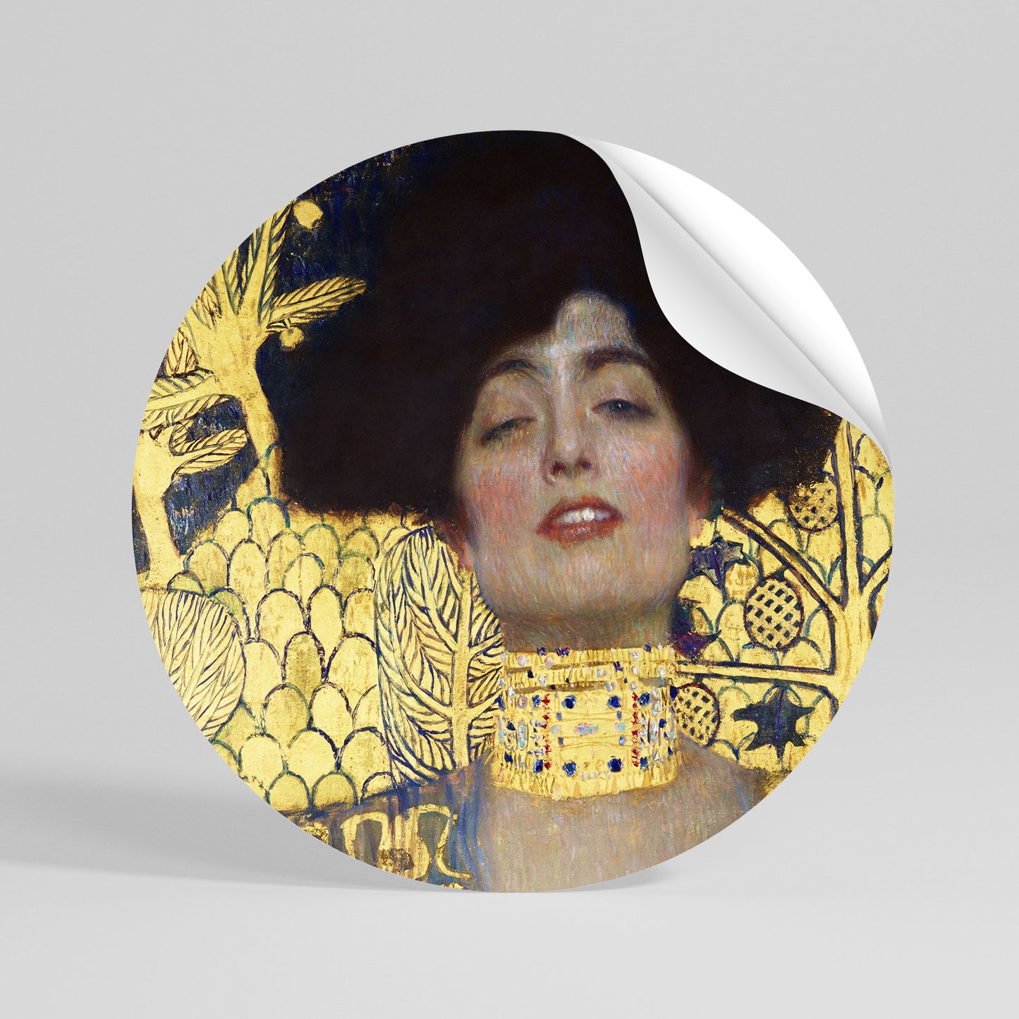 TIMELESS FLOAT Peel and Stick Round Sticker