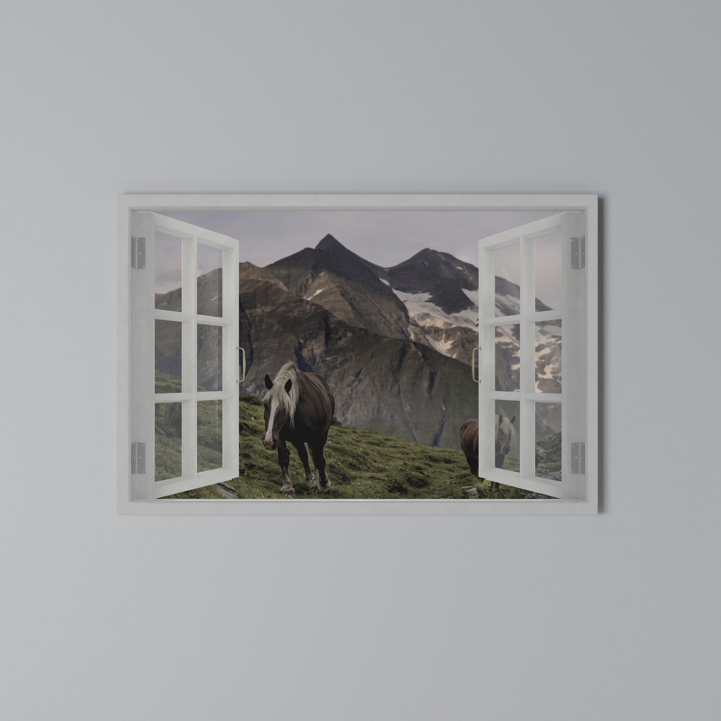 NATURAL FRAME INSPIRATION Horizontal Canvas Print