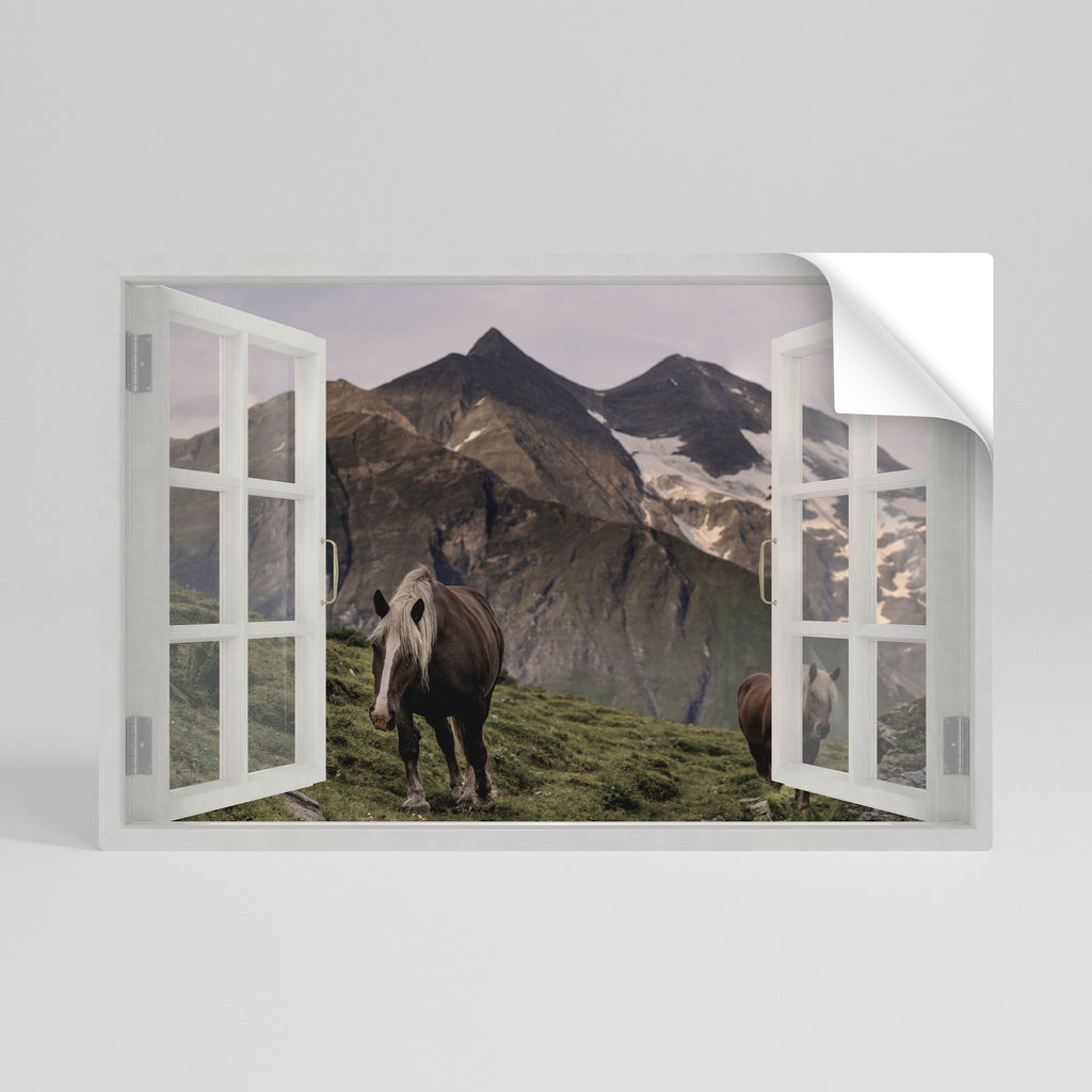 Affiche horizontale autocollante INSPIRATION CADRE NATUREL