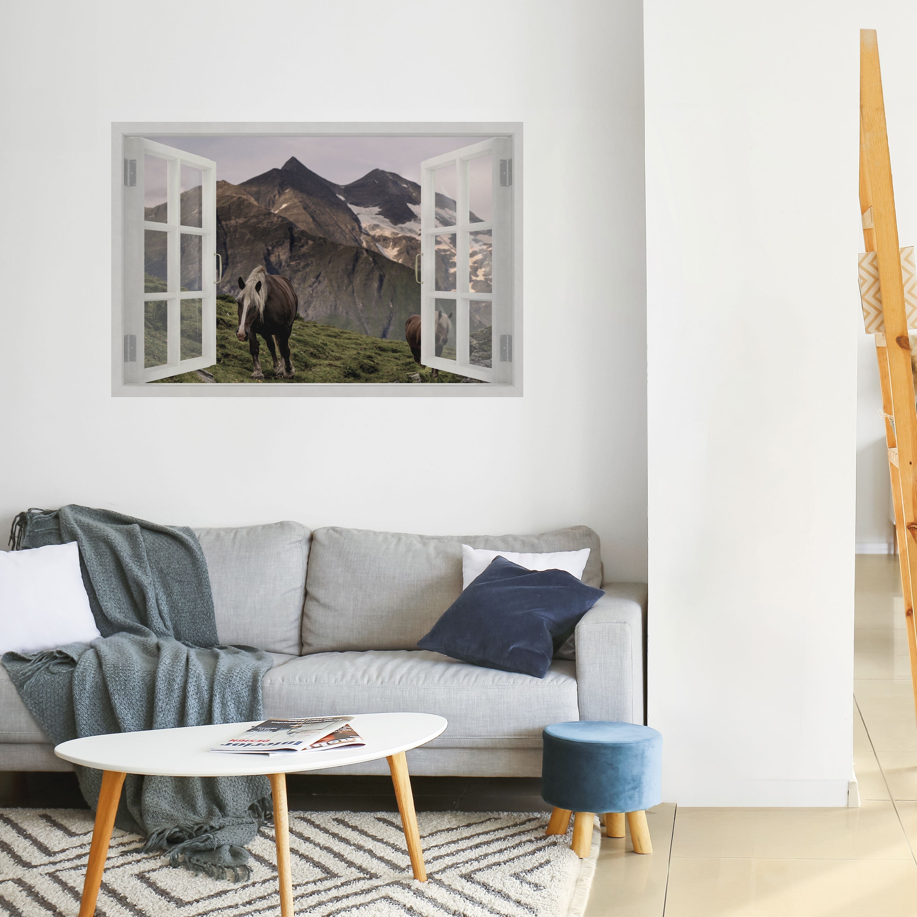 Affiche horizontale autocollante INSPIRATION CADRE NATUREL