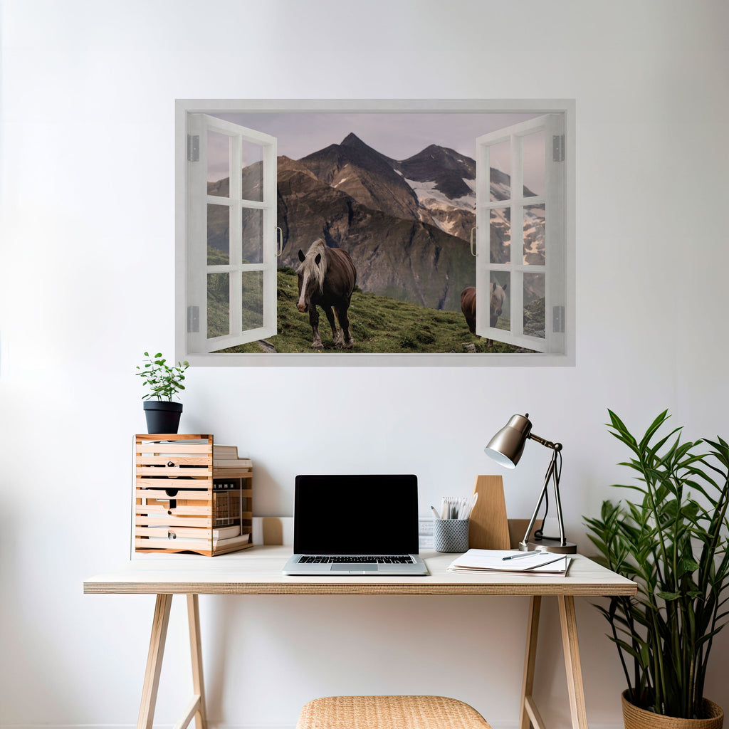 Affiche horizontale autocollante INSPIRATION CADRE NATUREL