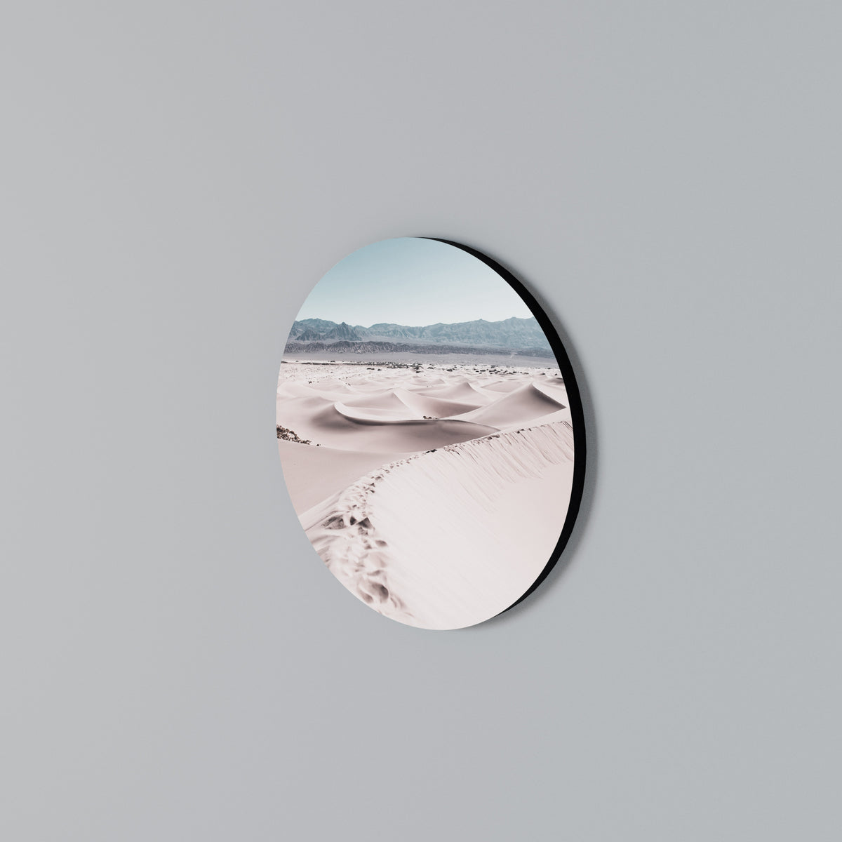 STEPS AWAY Round Wall Art