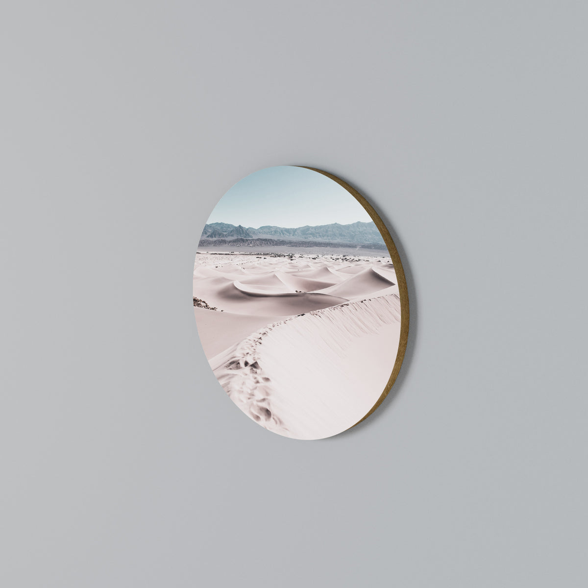 STEPS AWAY Round Wall Art