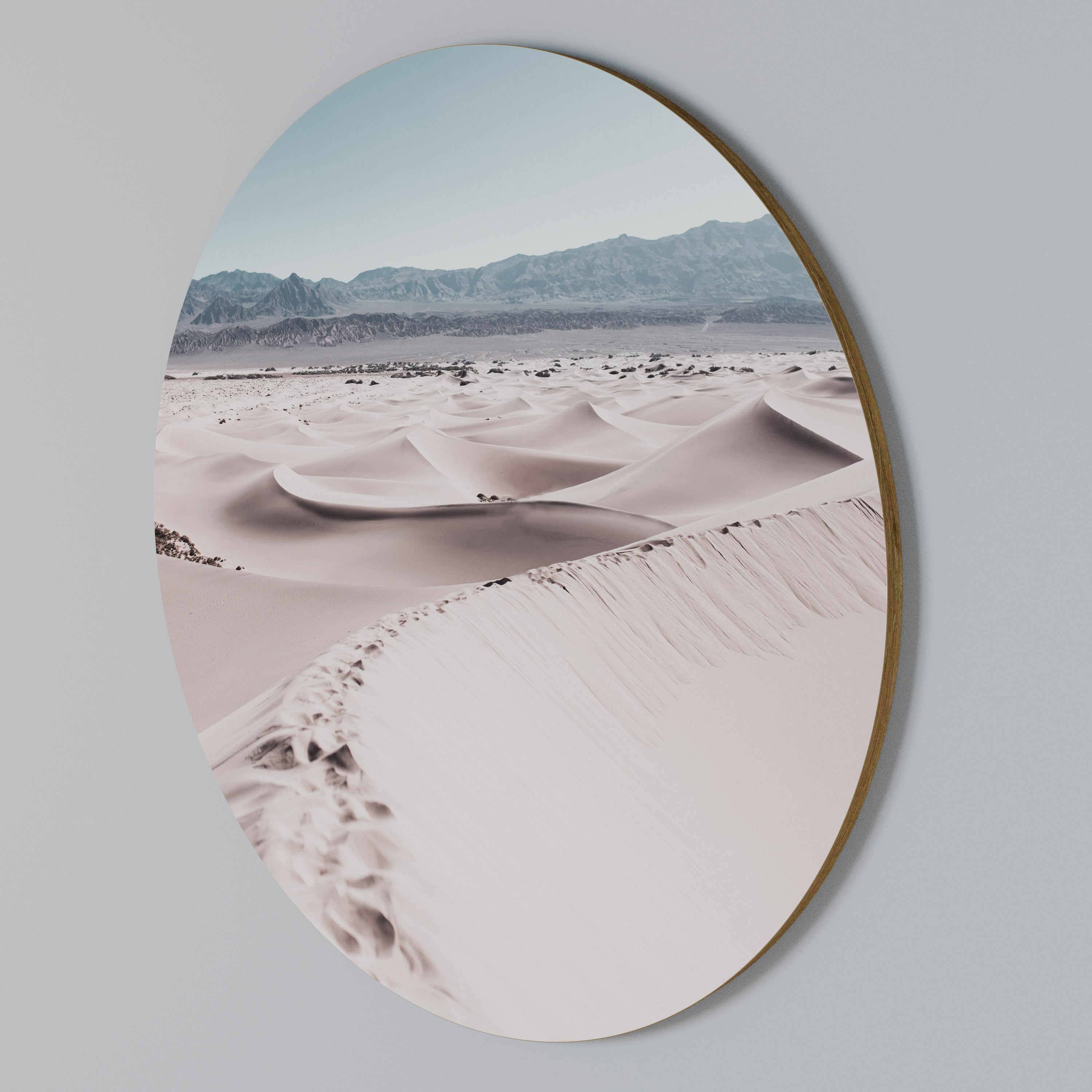 STEPS AWAY Round Wall Art