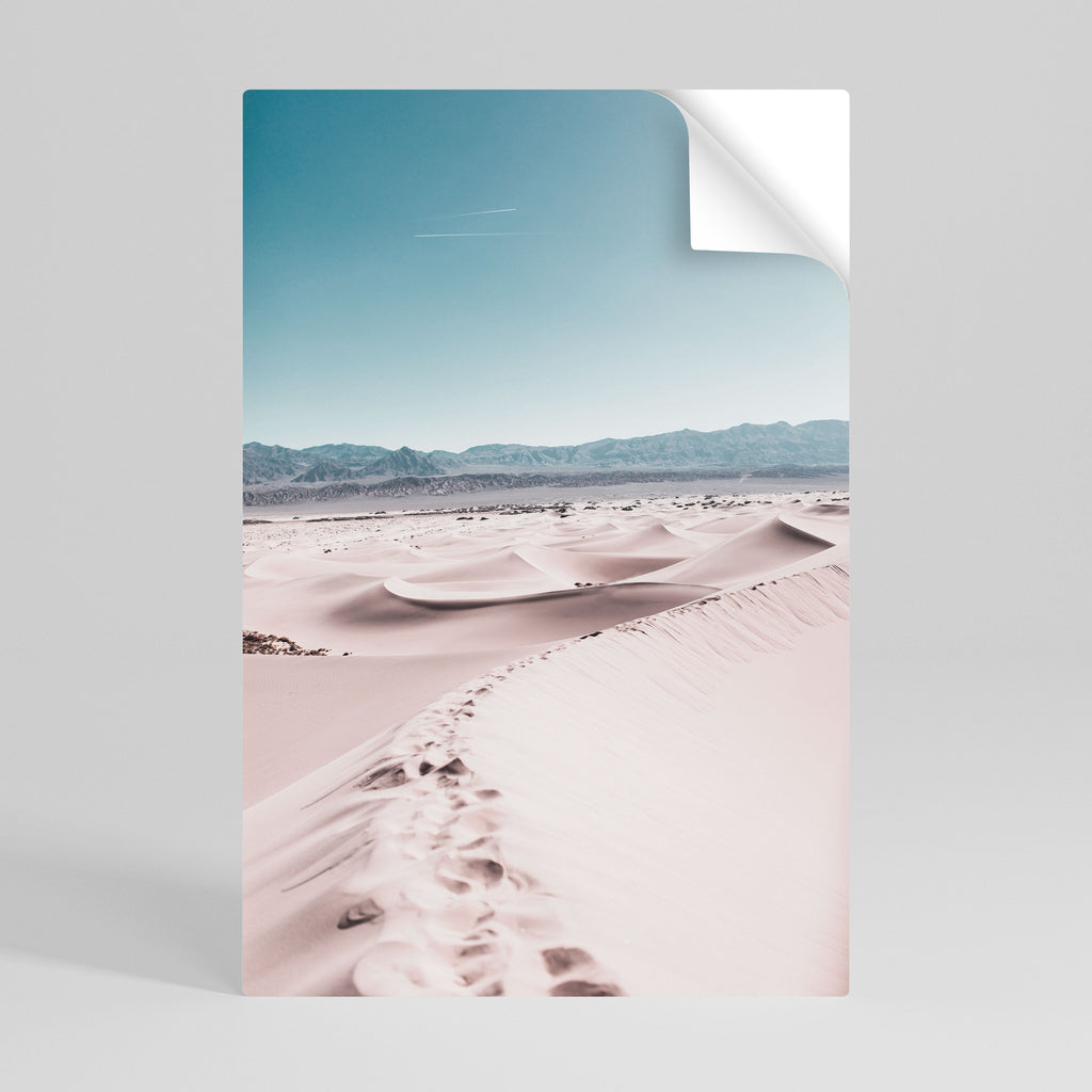 Affiche verticale autocollante STEPS AWAY