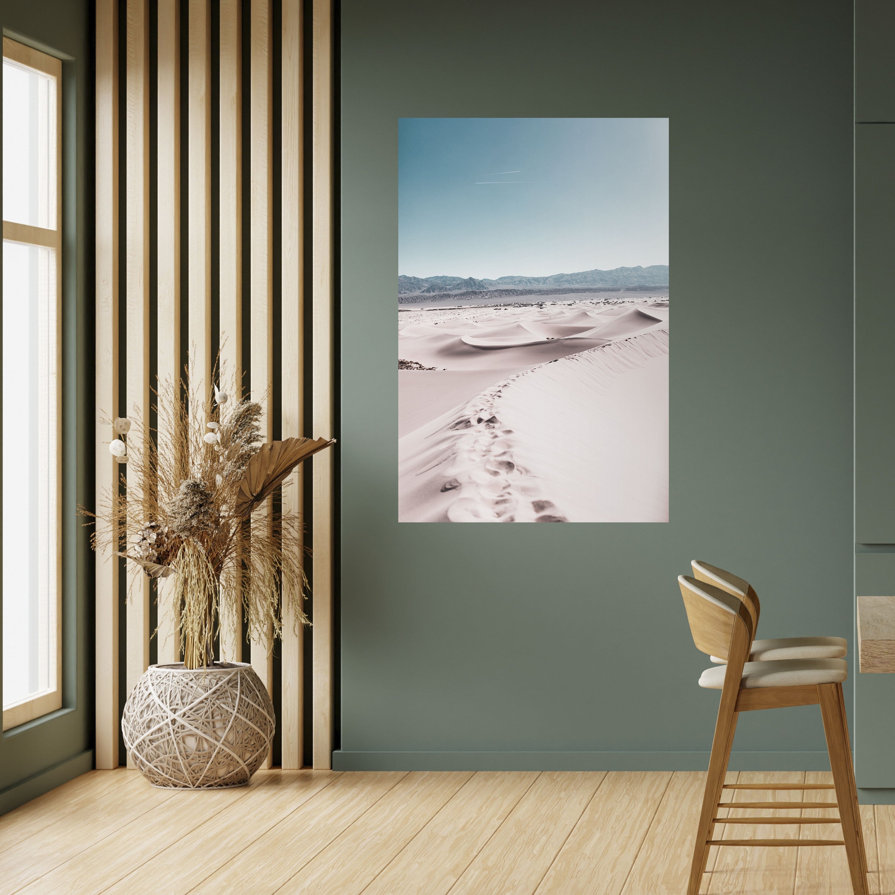 Affiche verticale autocollante STEPS AWAY