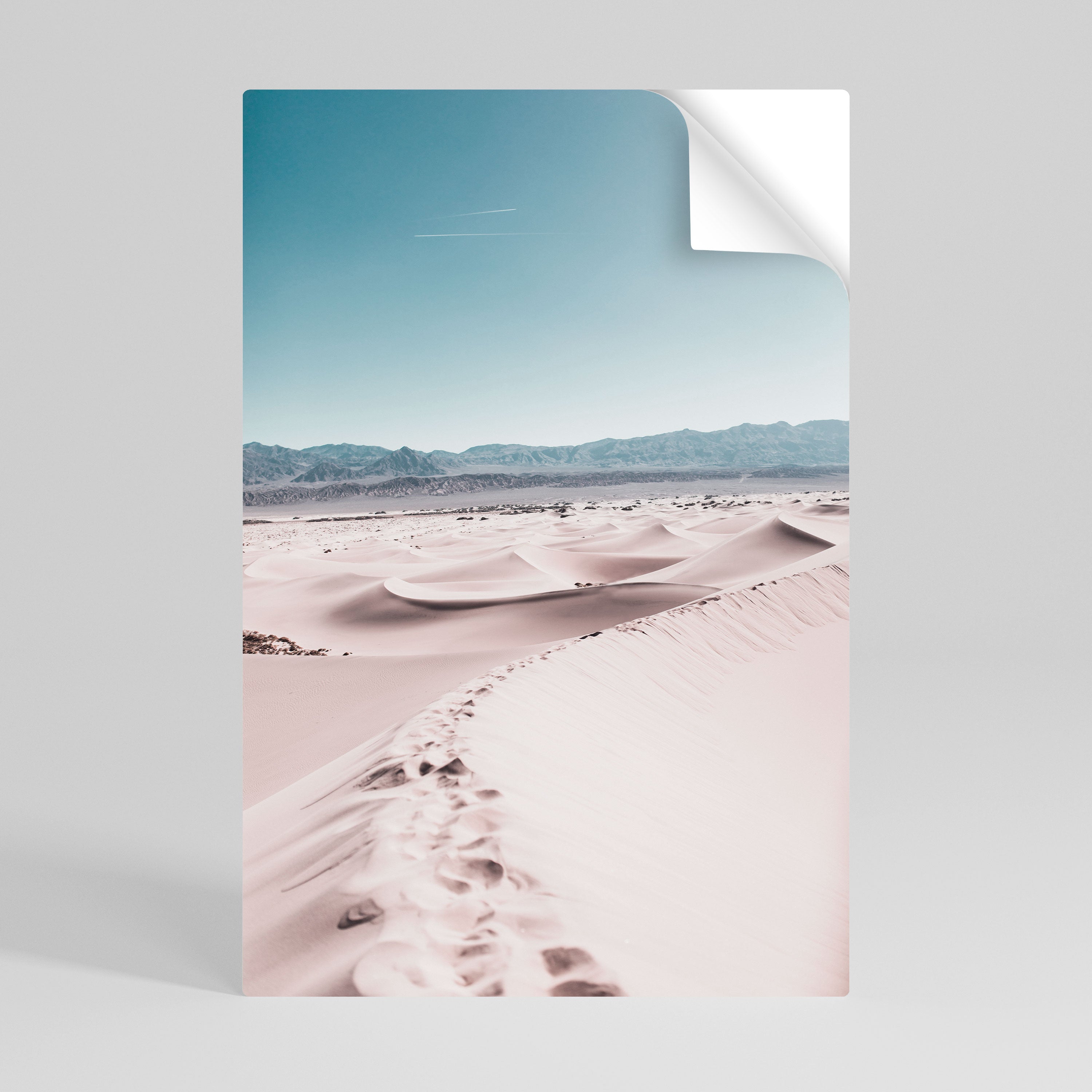 STEPS AWAY Peel and Stick Vertical Poster