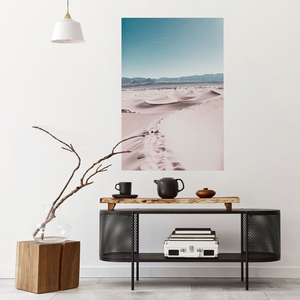 Affiche verticale autocollante STEPS AWAY