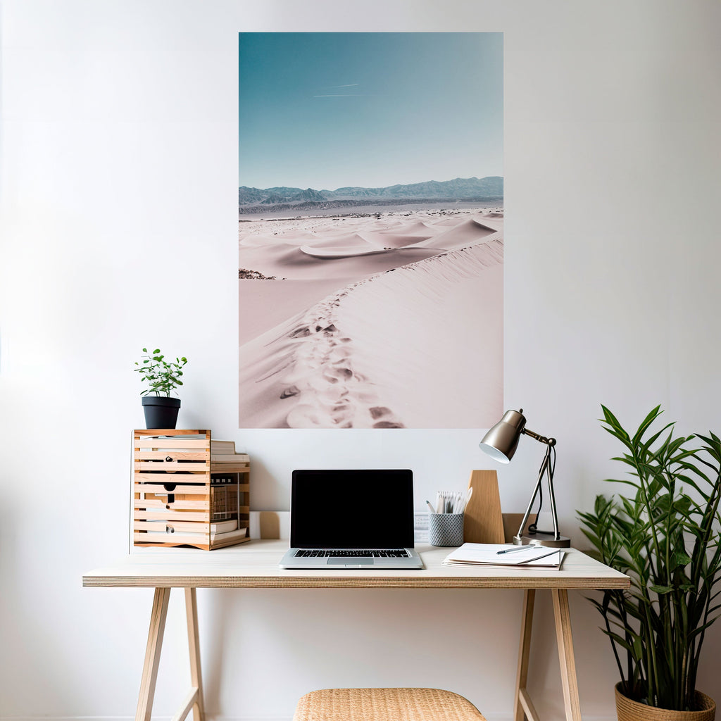 Affiche verticale autocollante STEPS AWAY