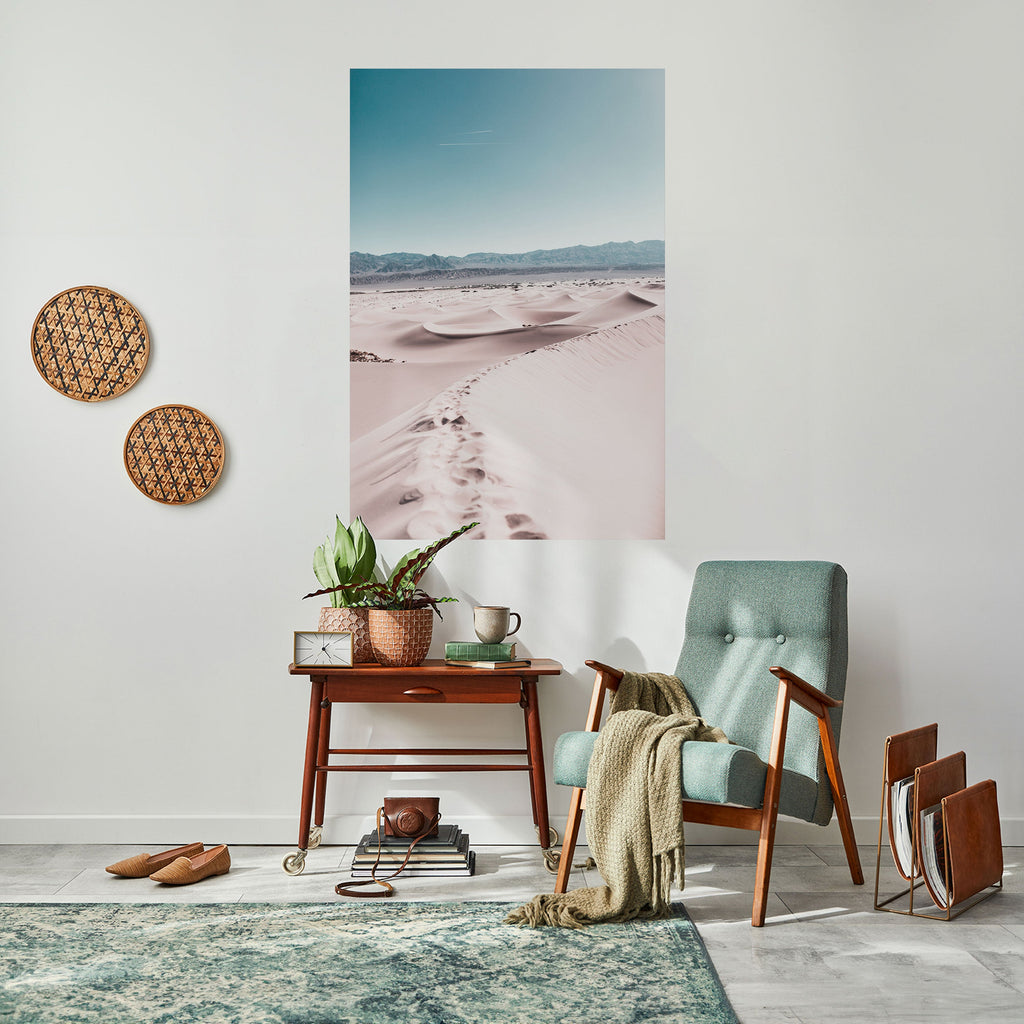 Affiche verticale autocollante STEPS AWAY