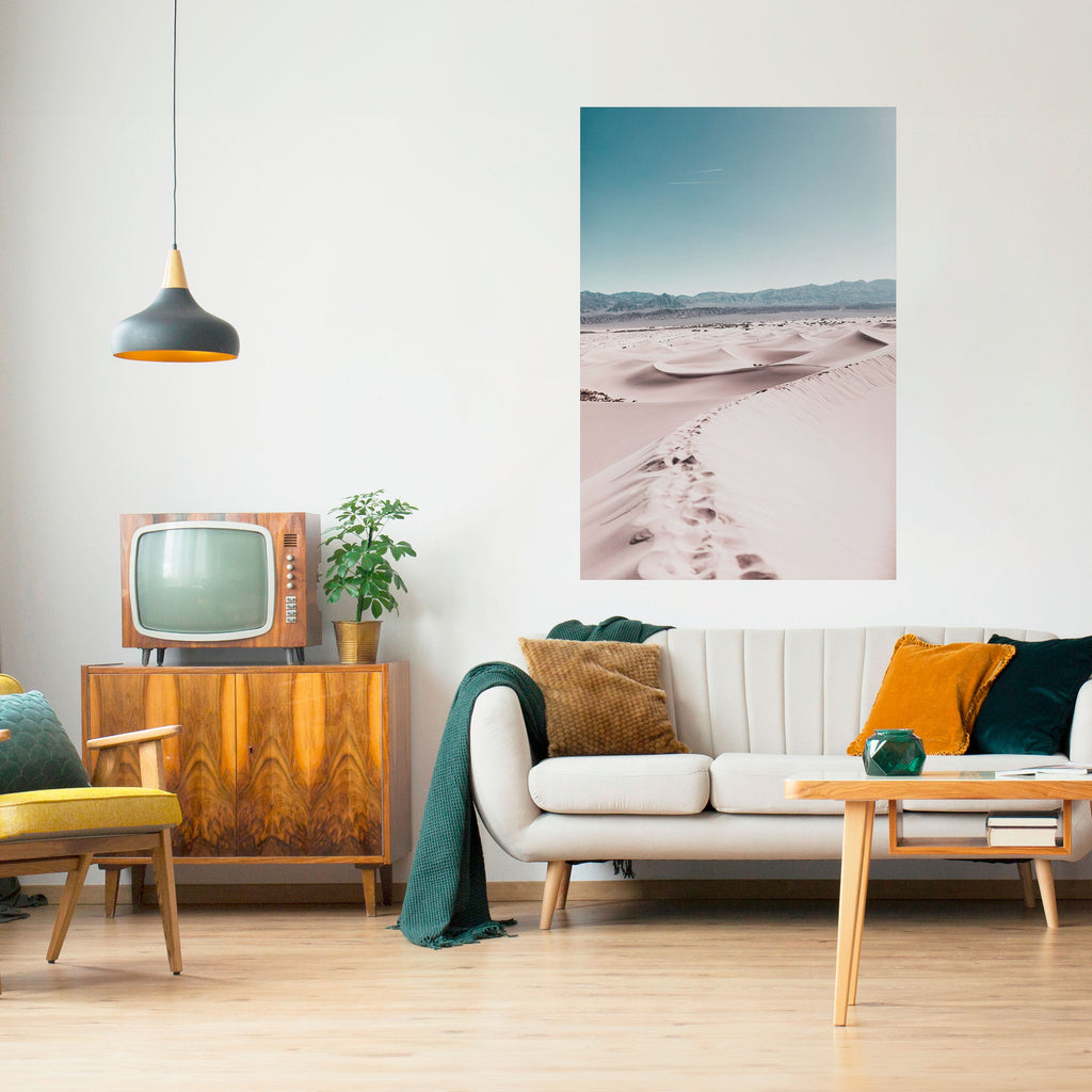 Affiche verticale autocollante STEPS AWAY