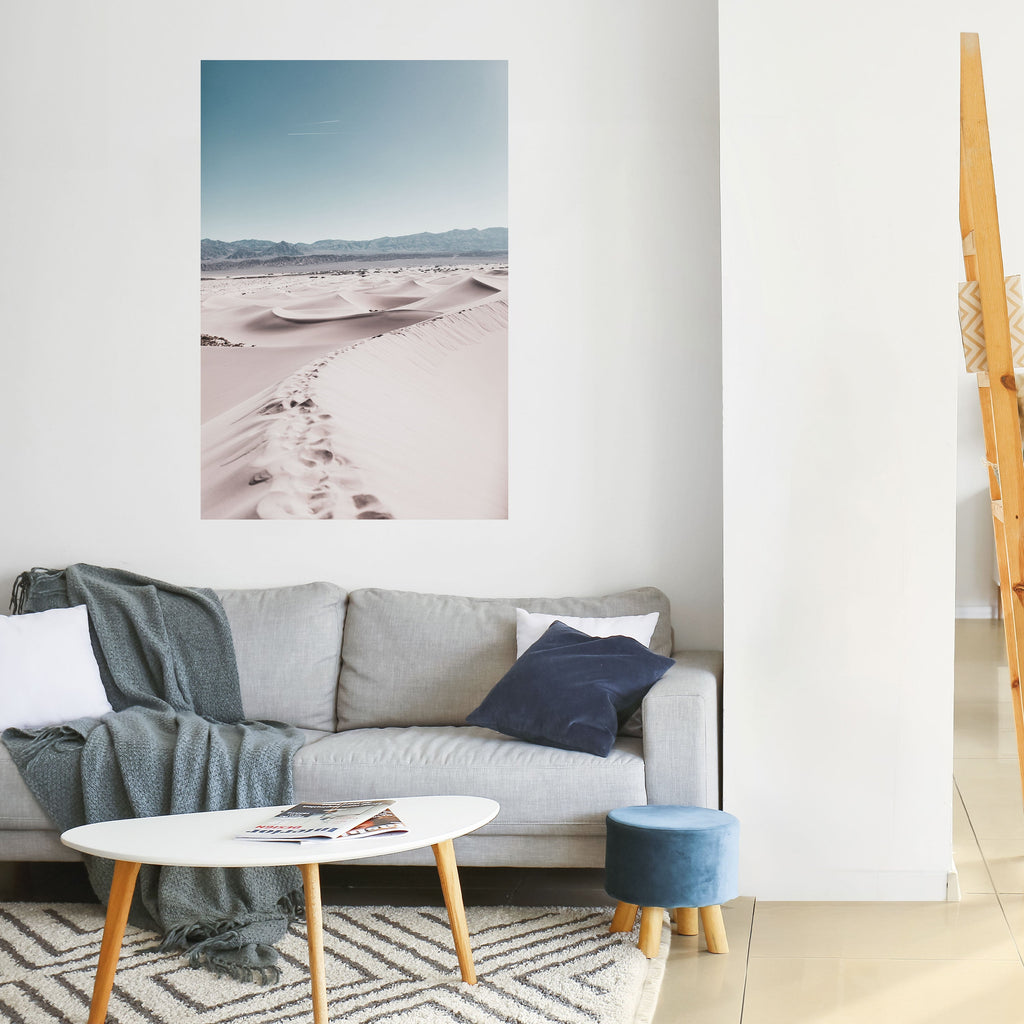 Affiche verticale autocollante STEPS AWAY