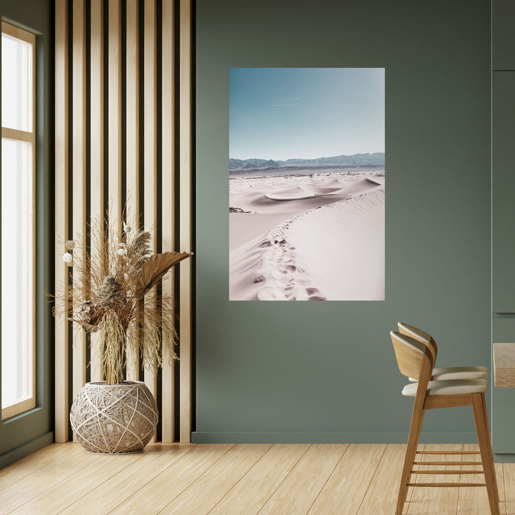 Affiche verticale autocollante STEPS AWAY