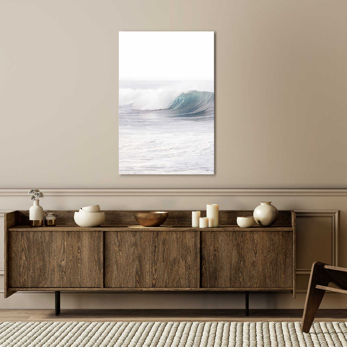 MYSTICAL MOVEMENT Vertical Canvas Print