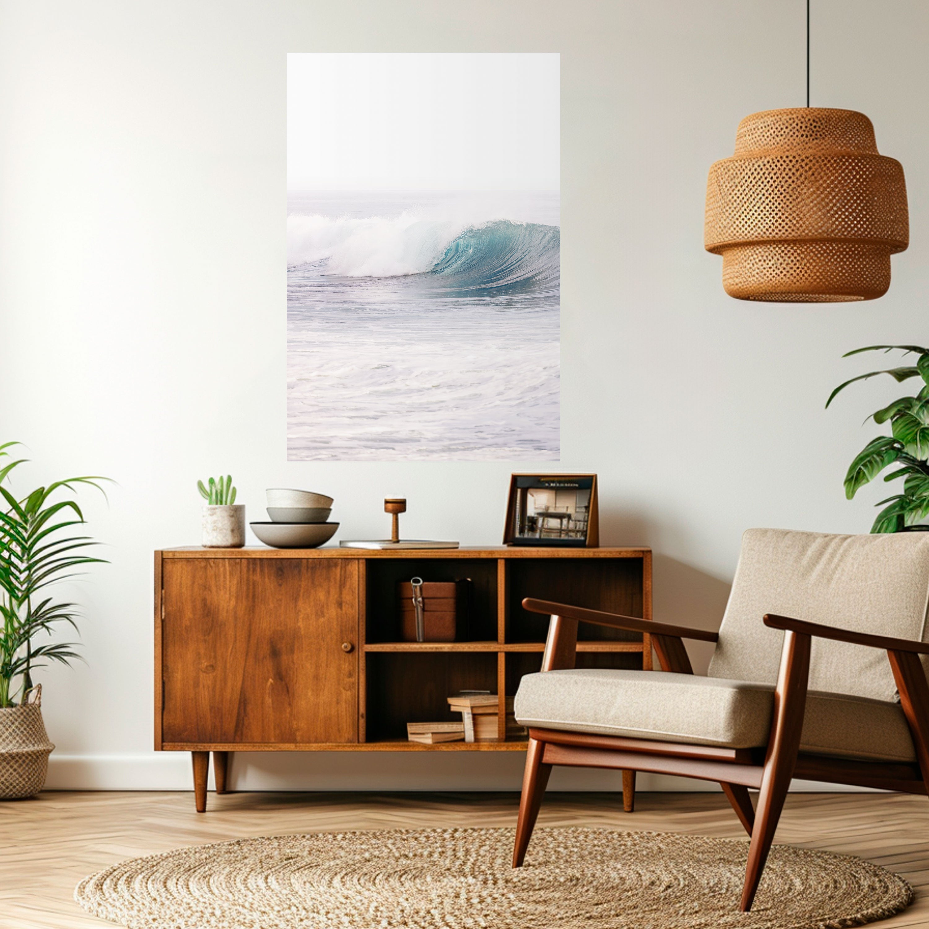 Affiche verticale autocollante MOUVEMENT MYSTIQUE