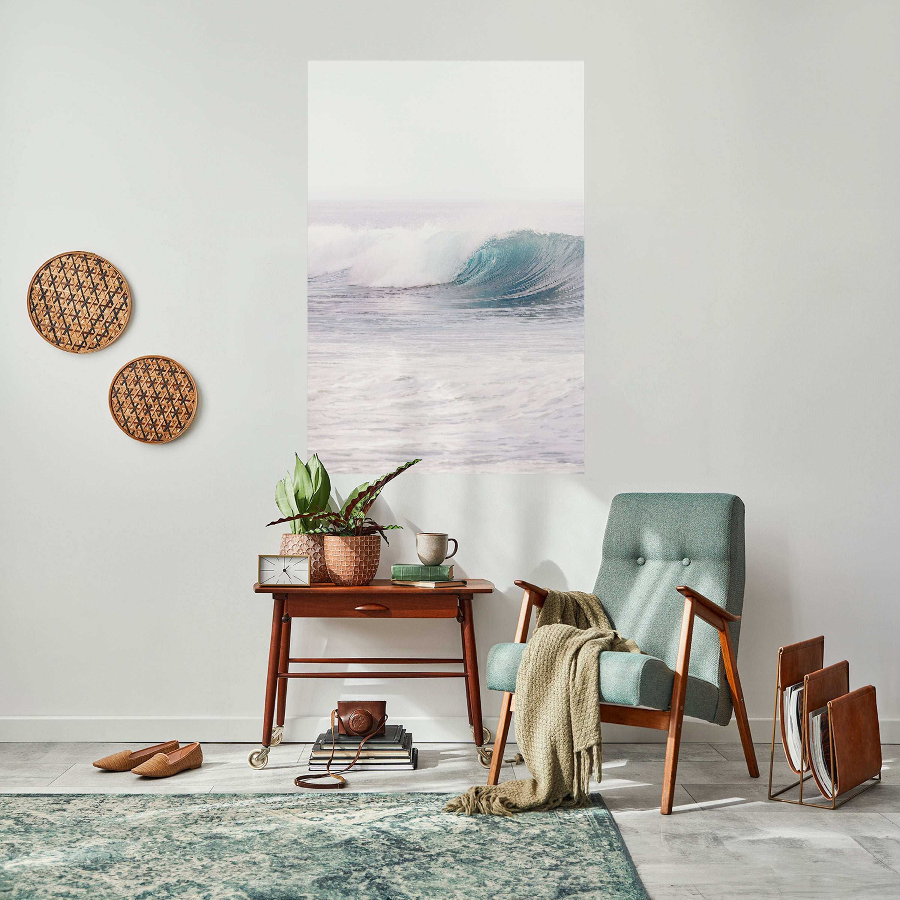 Affiche verticale autocollante MOUVEMENT MYSTIQUE