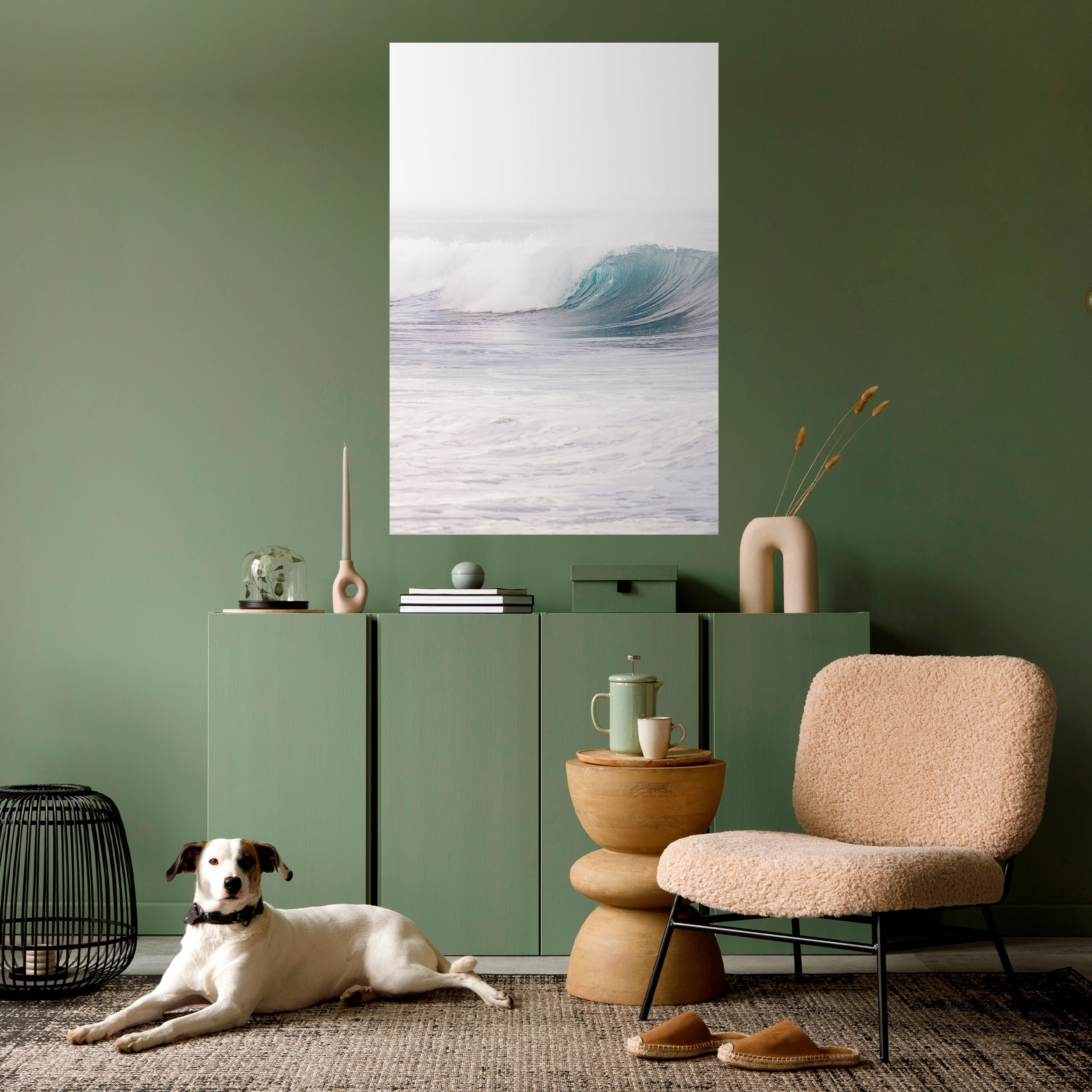 Affiche verticale autocollante MOUVEMENT MYSTIQUE