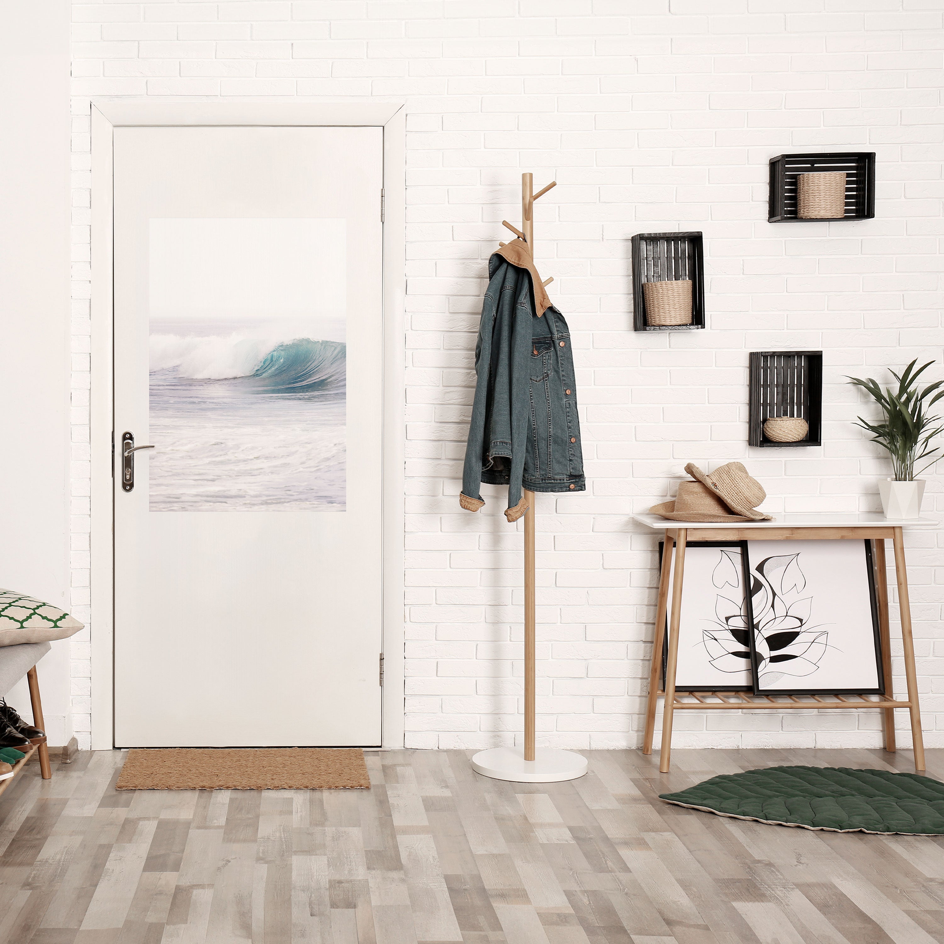 Affiche verticale autocollante MOUVEMENT MYSTIQUE